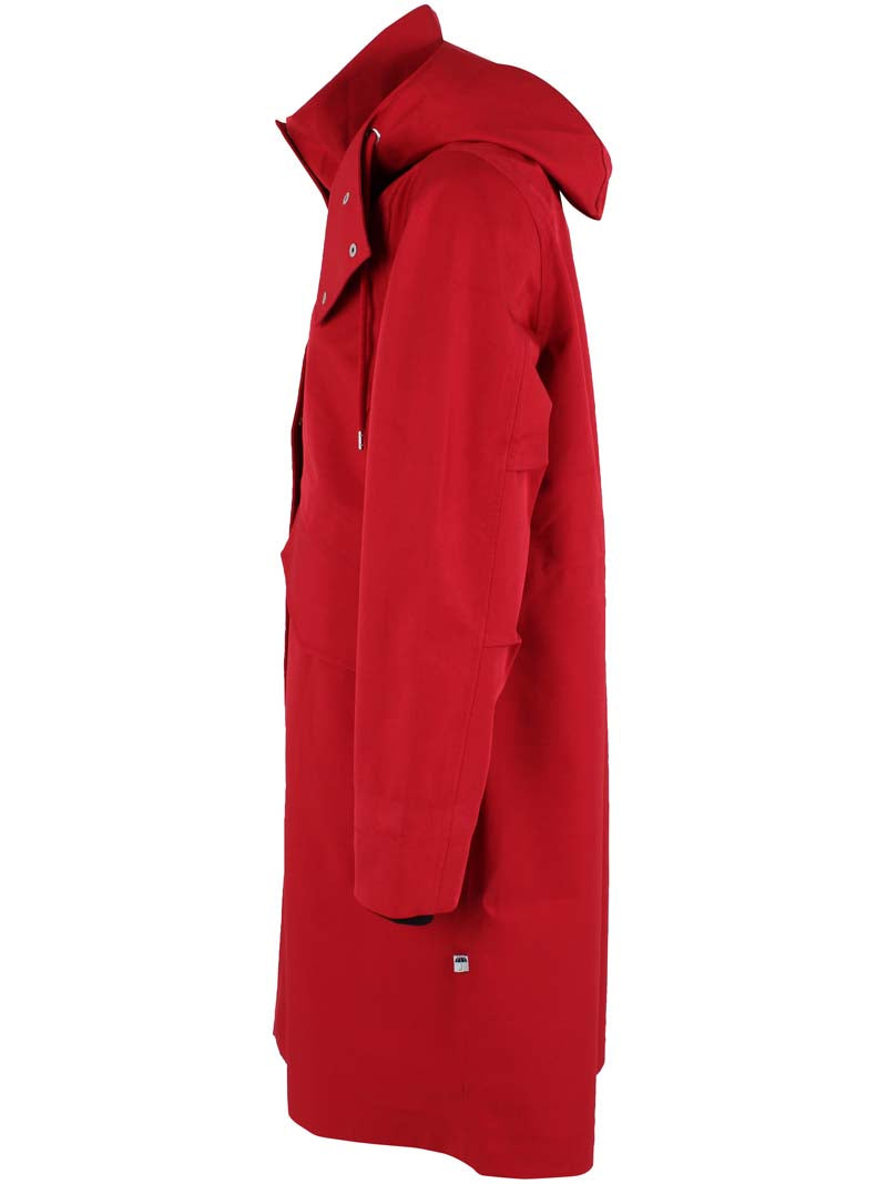 Danewest Wind Rain Parka Dk Red