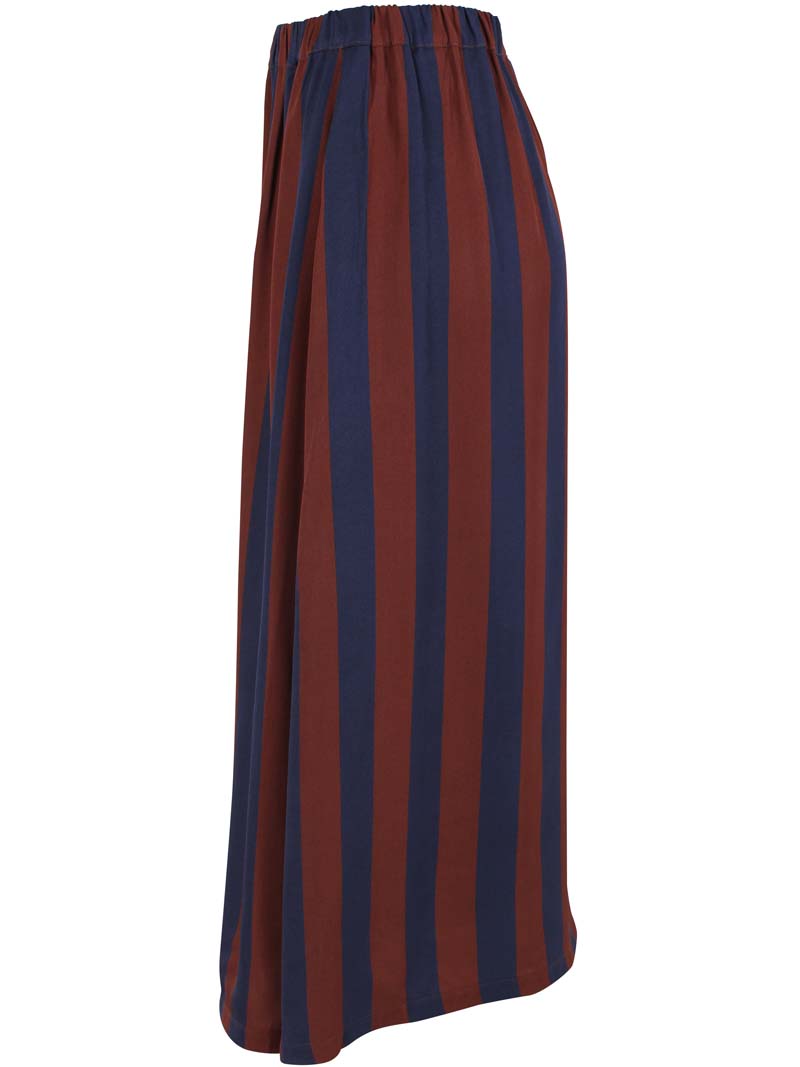 Daningrid Satin-Twill-Rock Dk Navy/Dk Merlot