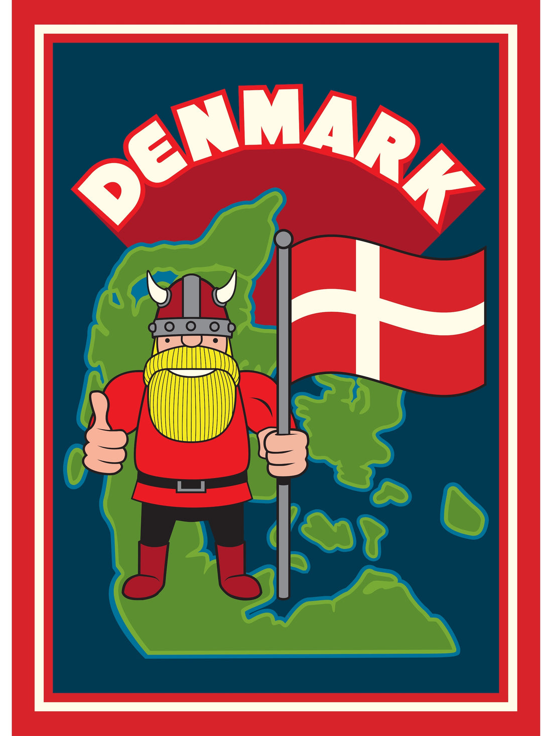 DANEFAE Postkort DENMARK