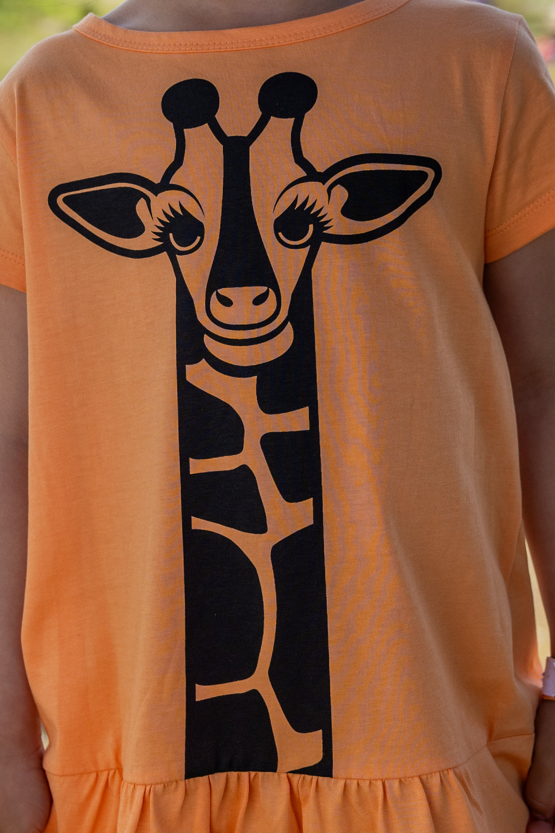 Dyrperky SS Dress Happy Apricot GIRAF