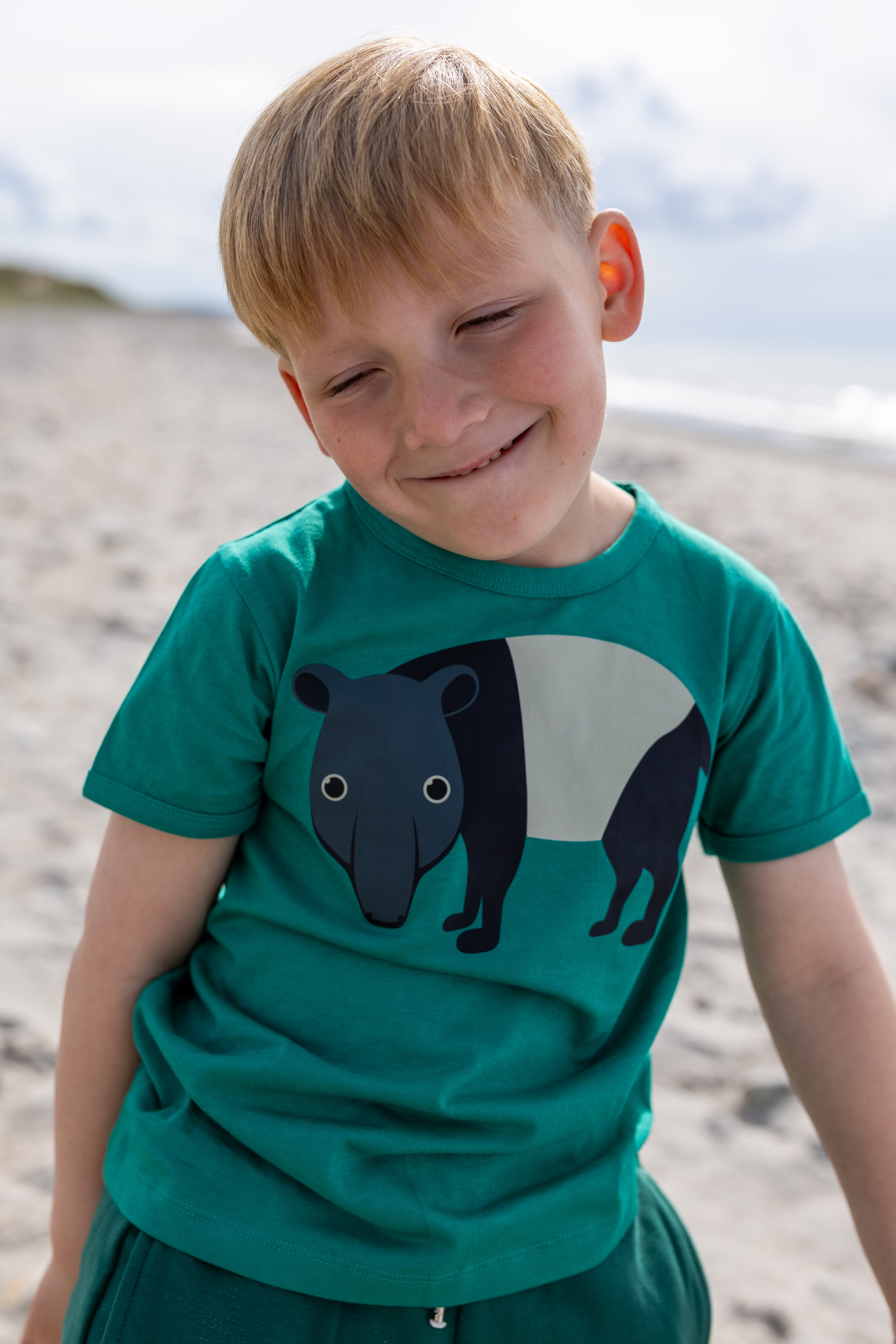 Dyrhide SS T Teal Lake MYRESLUGER