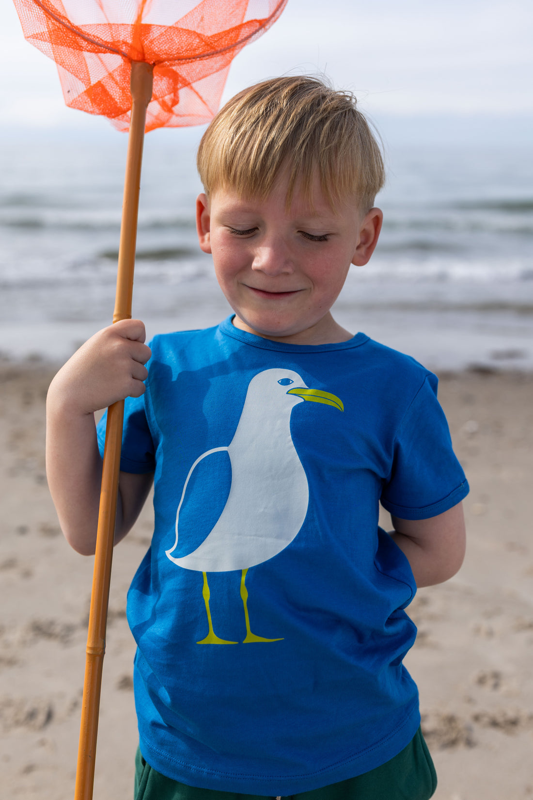 Dyrhide SS T Warm Blue MAAGE