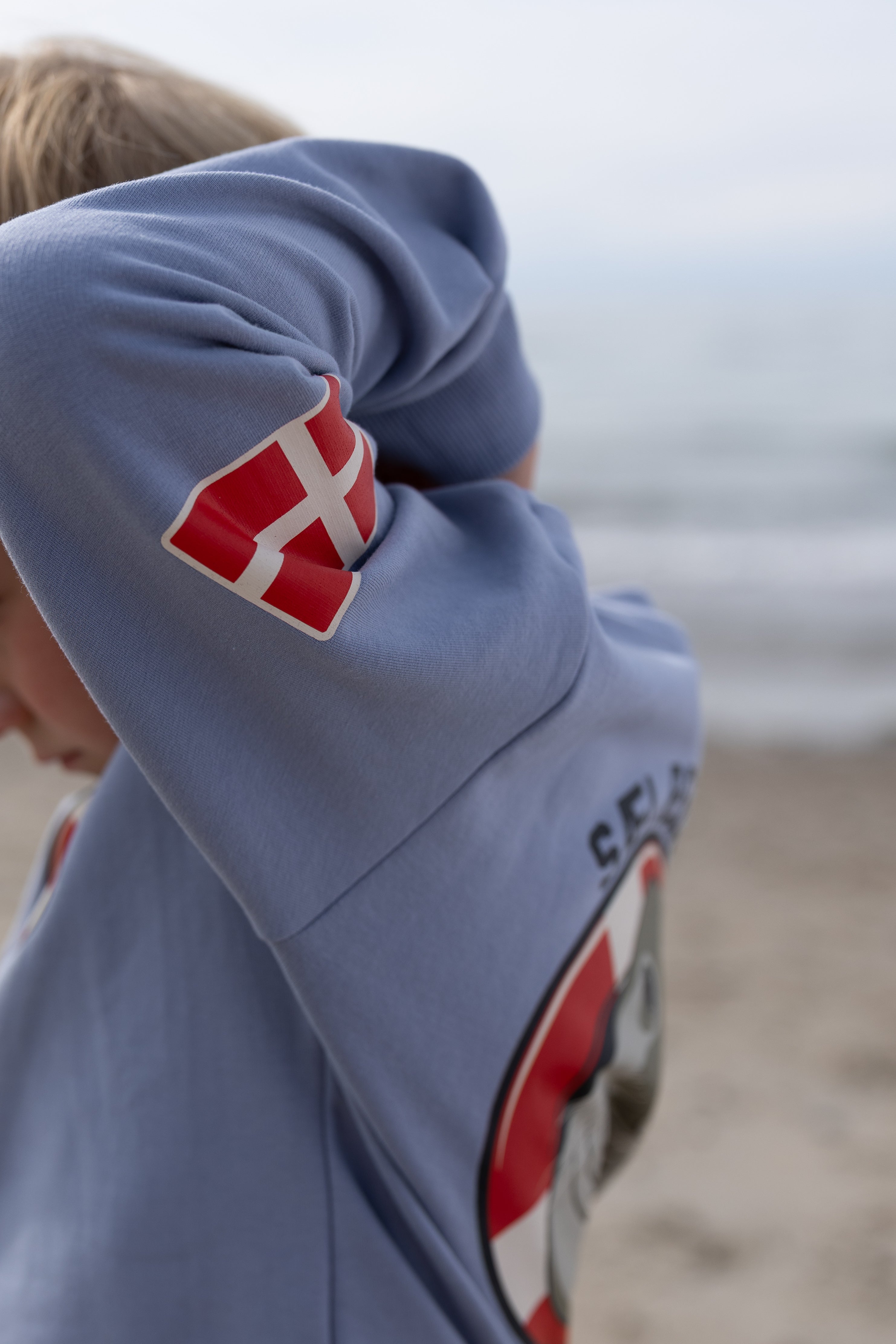 Dyrepasser Sweat Lt Blue Grey SAEL RESCUE