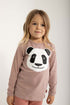 Bluse med Panda