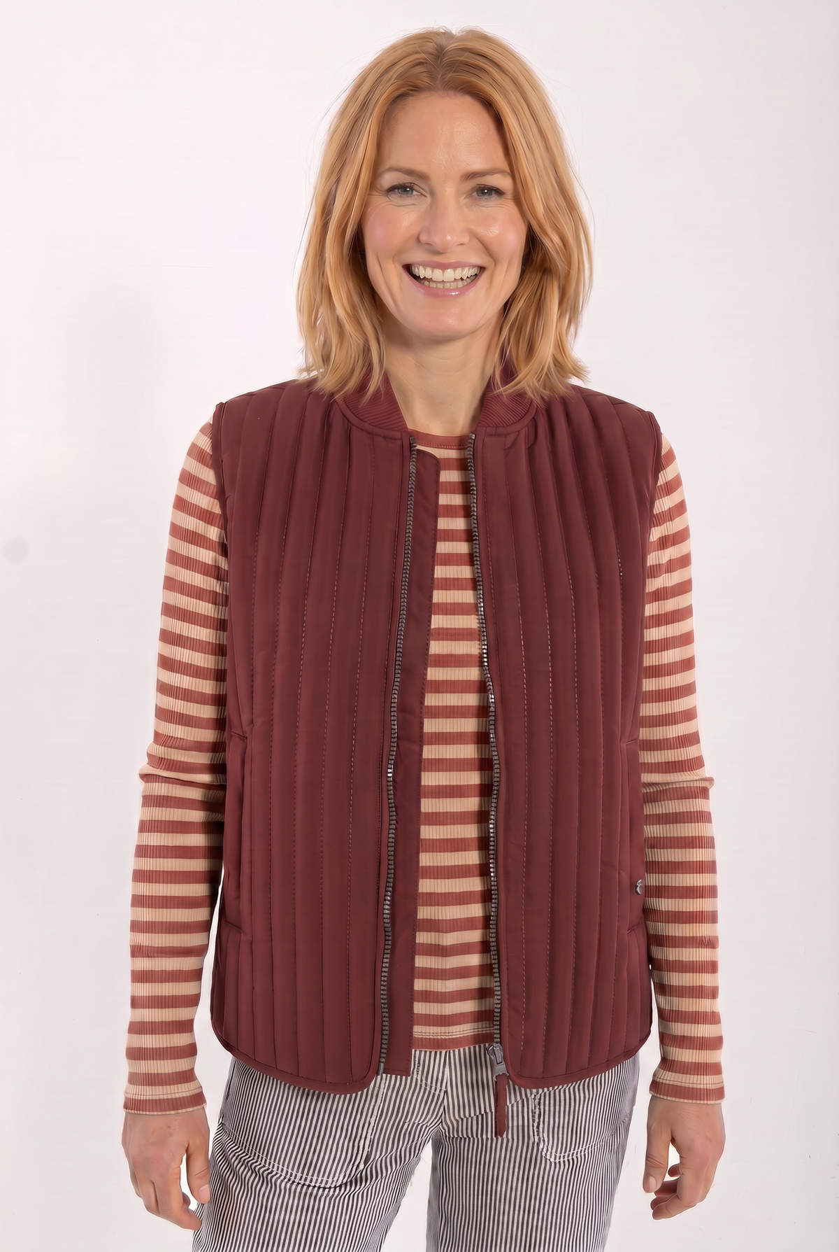 Danivrig Thermo Vest Dark Cherry