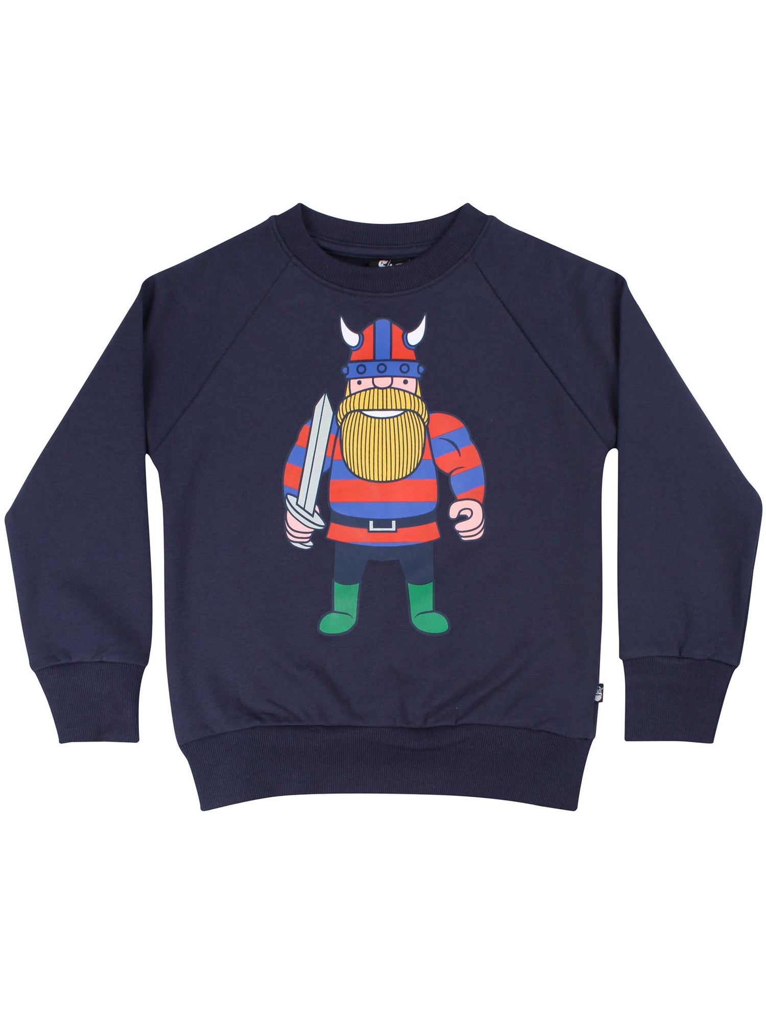 Sweater til børn med viking