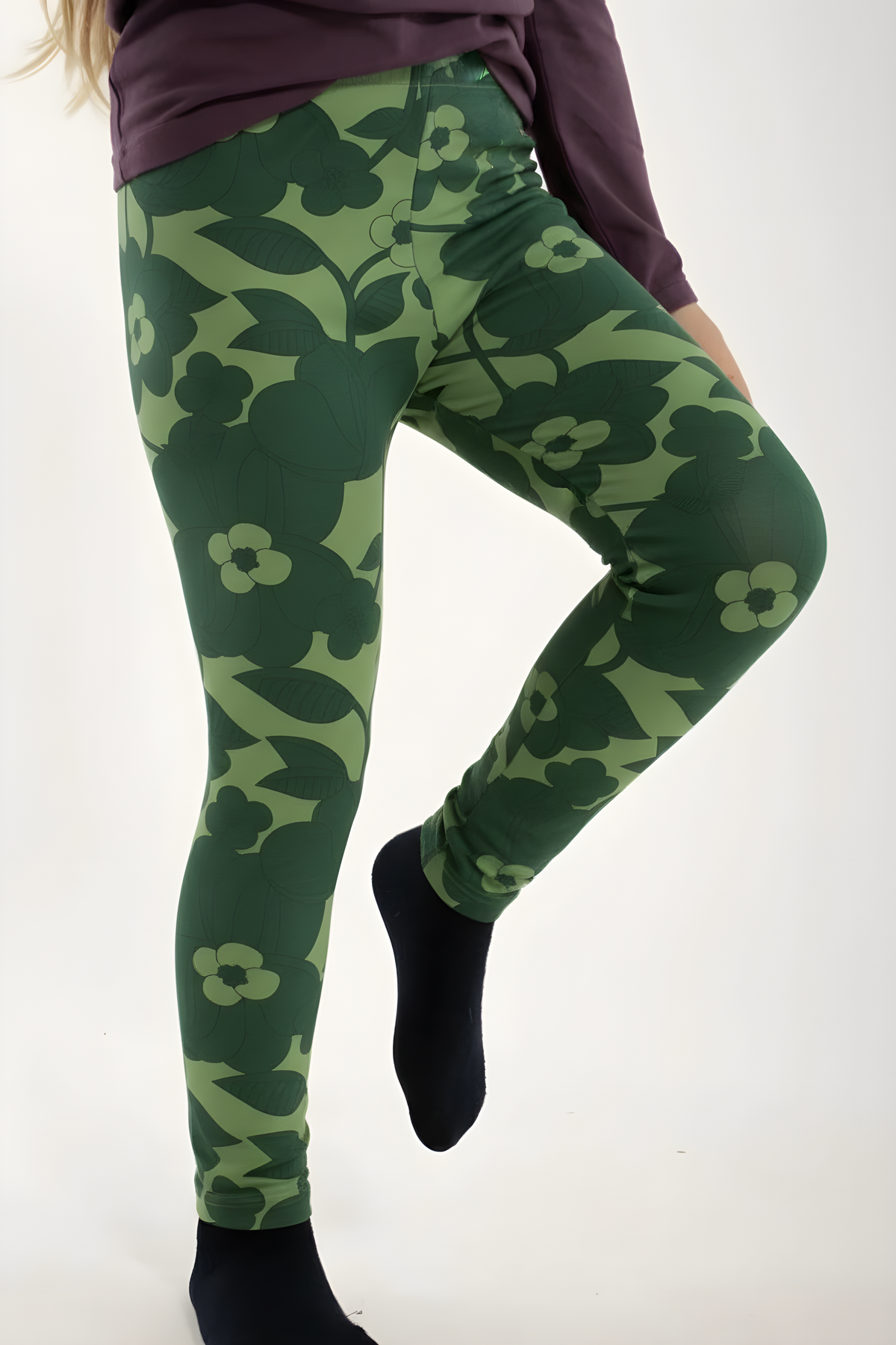 Danandrea Warm leggings Warm Khaki BLOOM BOOM