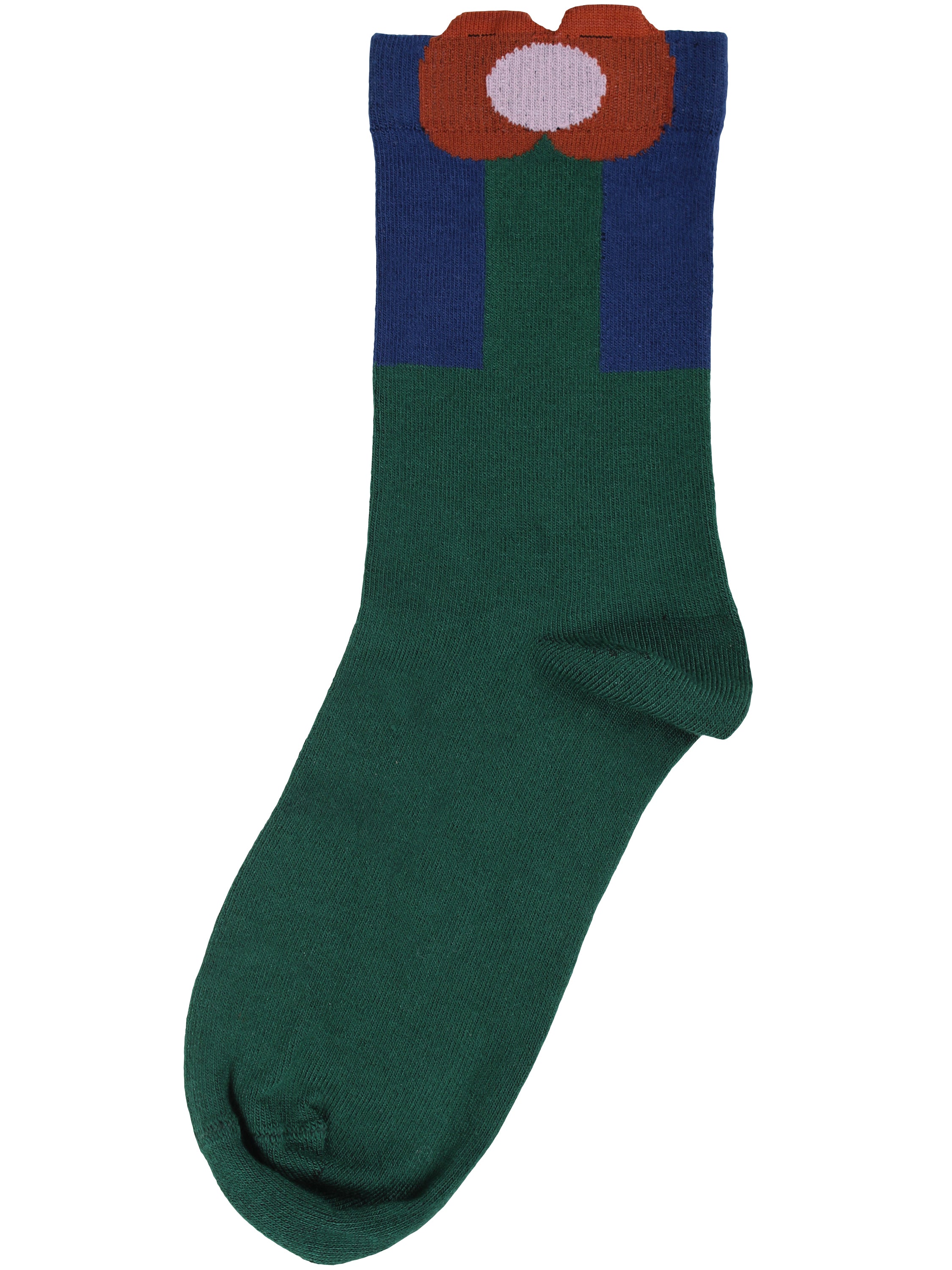 Dane3D Ladies Socks Dark Pine FLOWER
