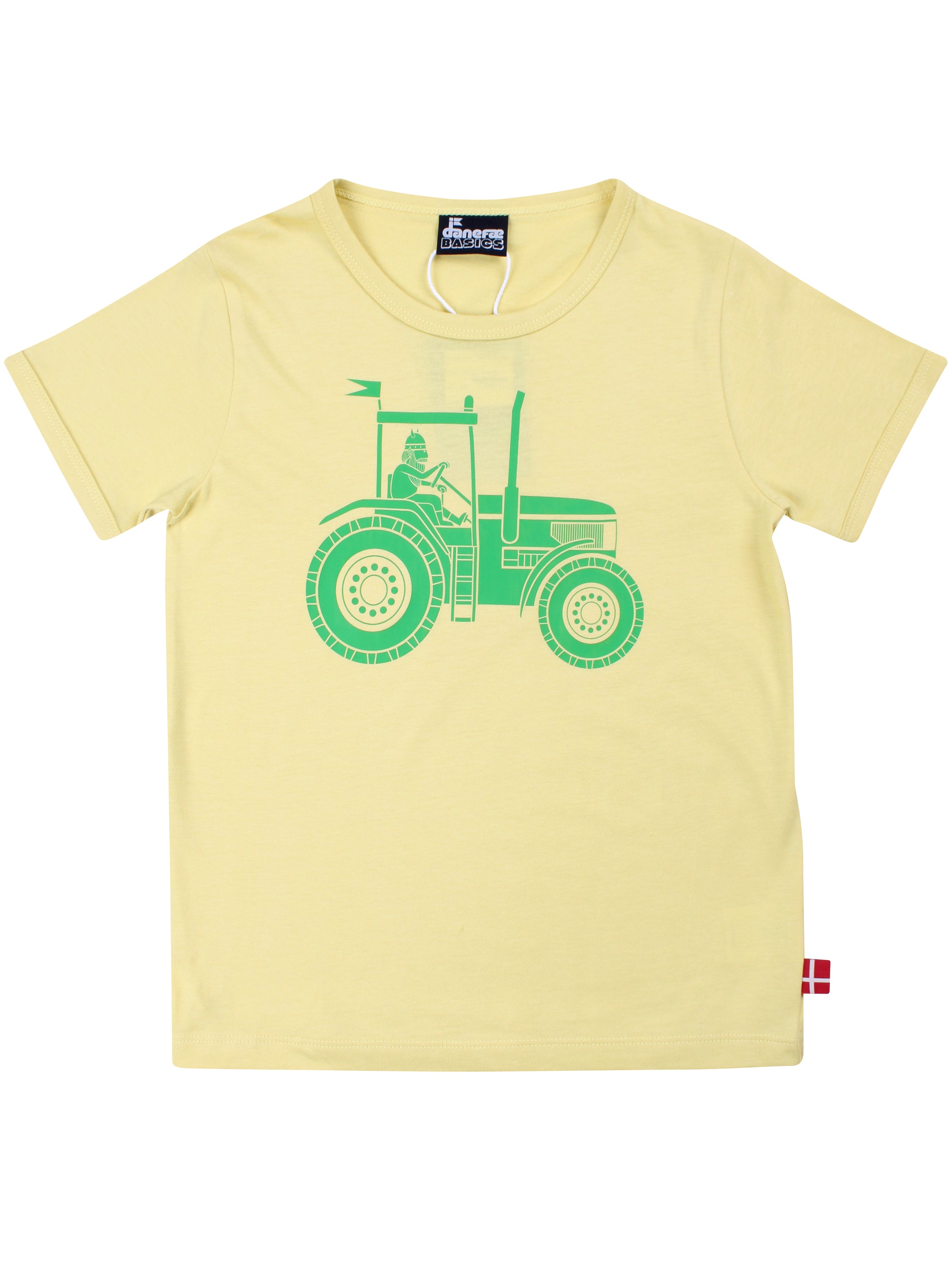 T-shirt med traktor til børn-3