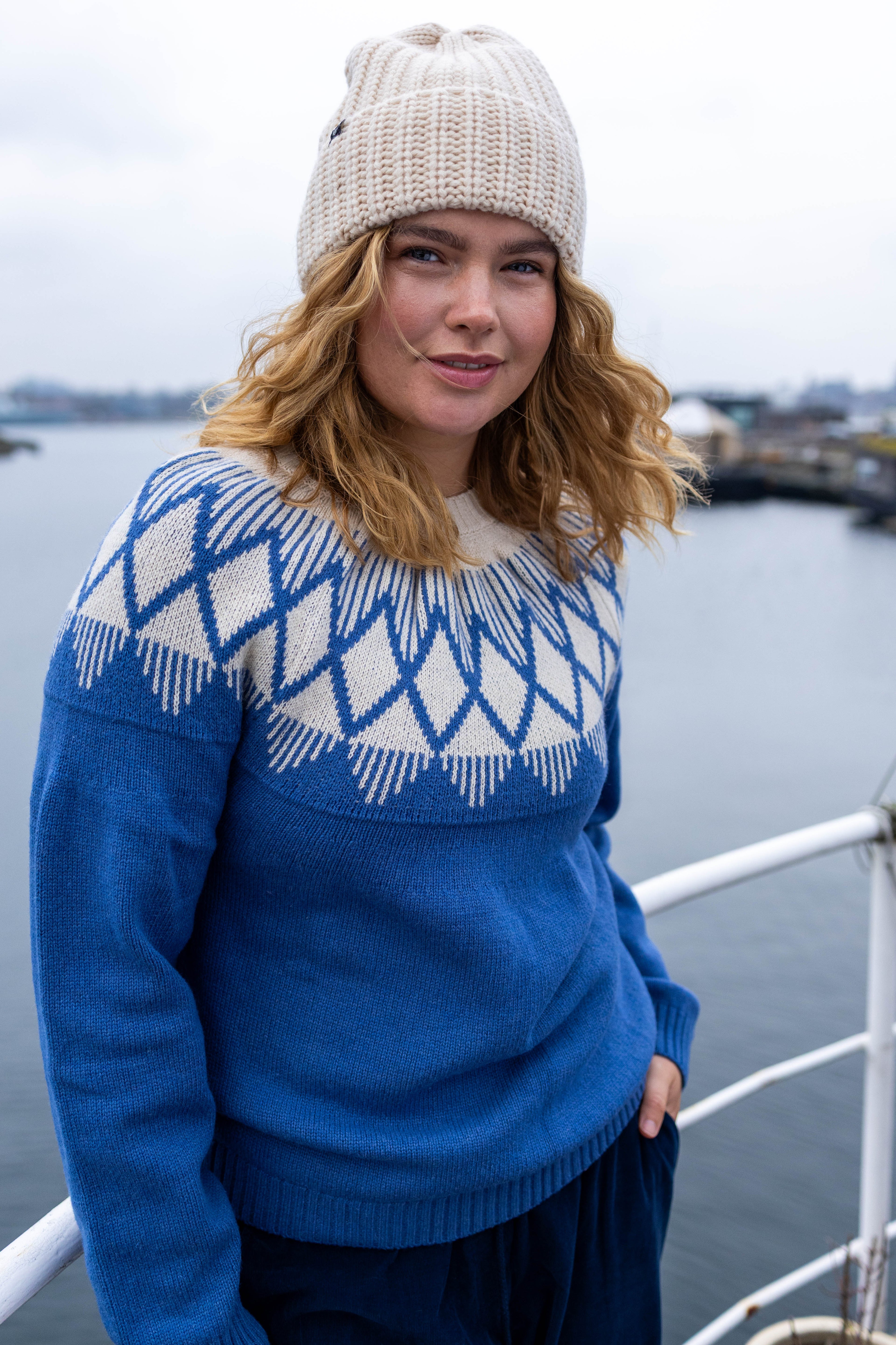 Daneblizzard Wool Sweater Porcelaine