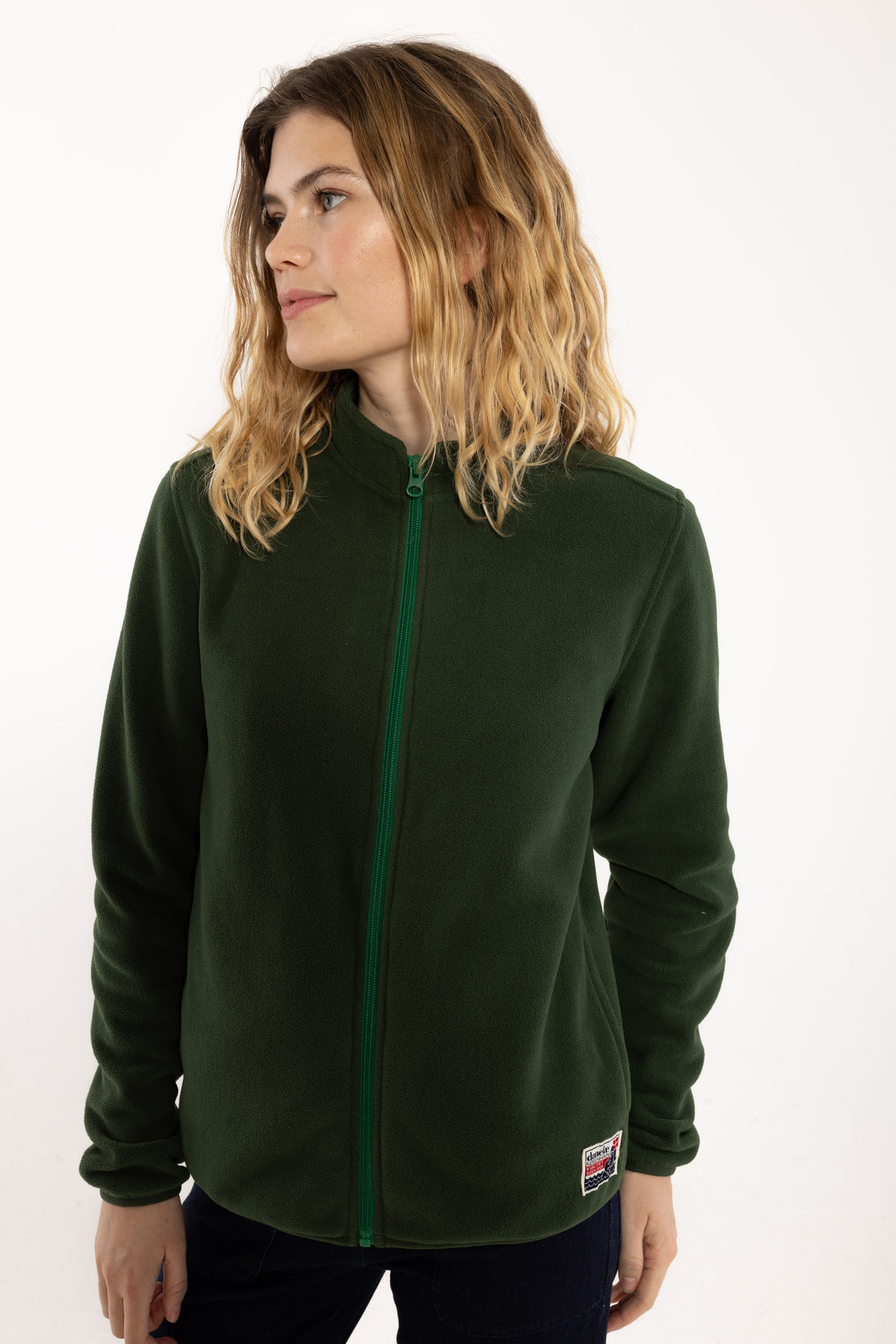 Danedea Polar Fleece Zip-Up Dark Forest