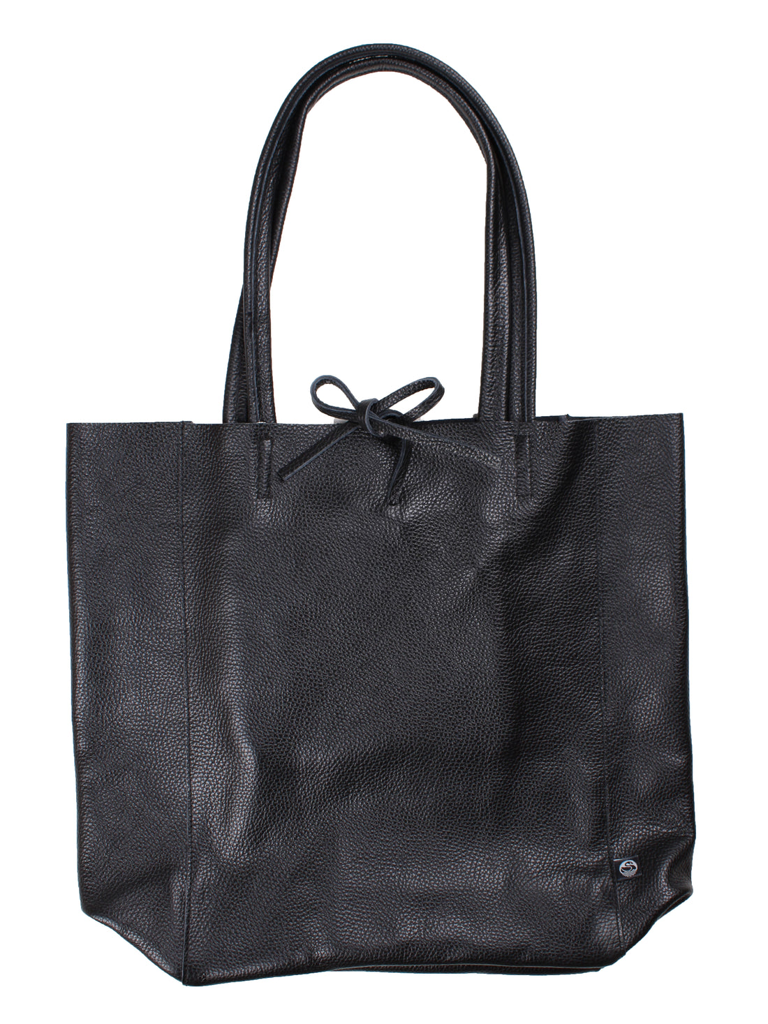 DaneHolstein Leather Tote Bag Black