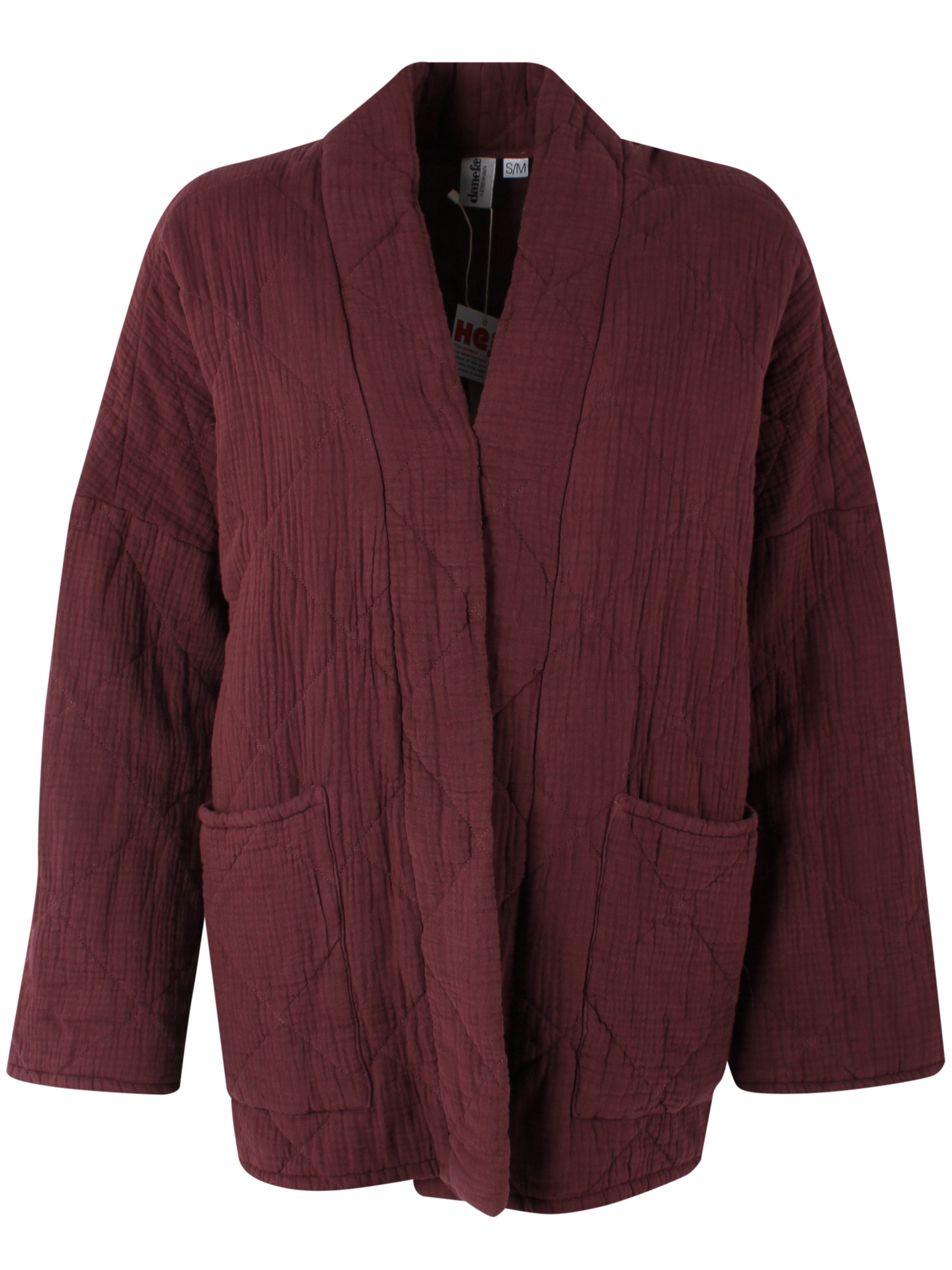 Danekatrin Quilt Jacket Dark Wine