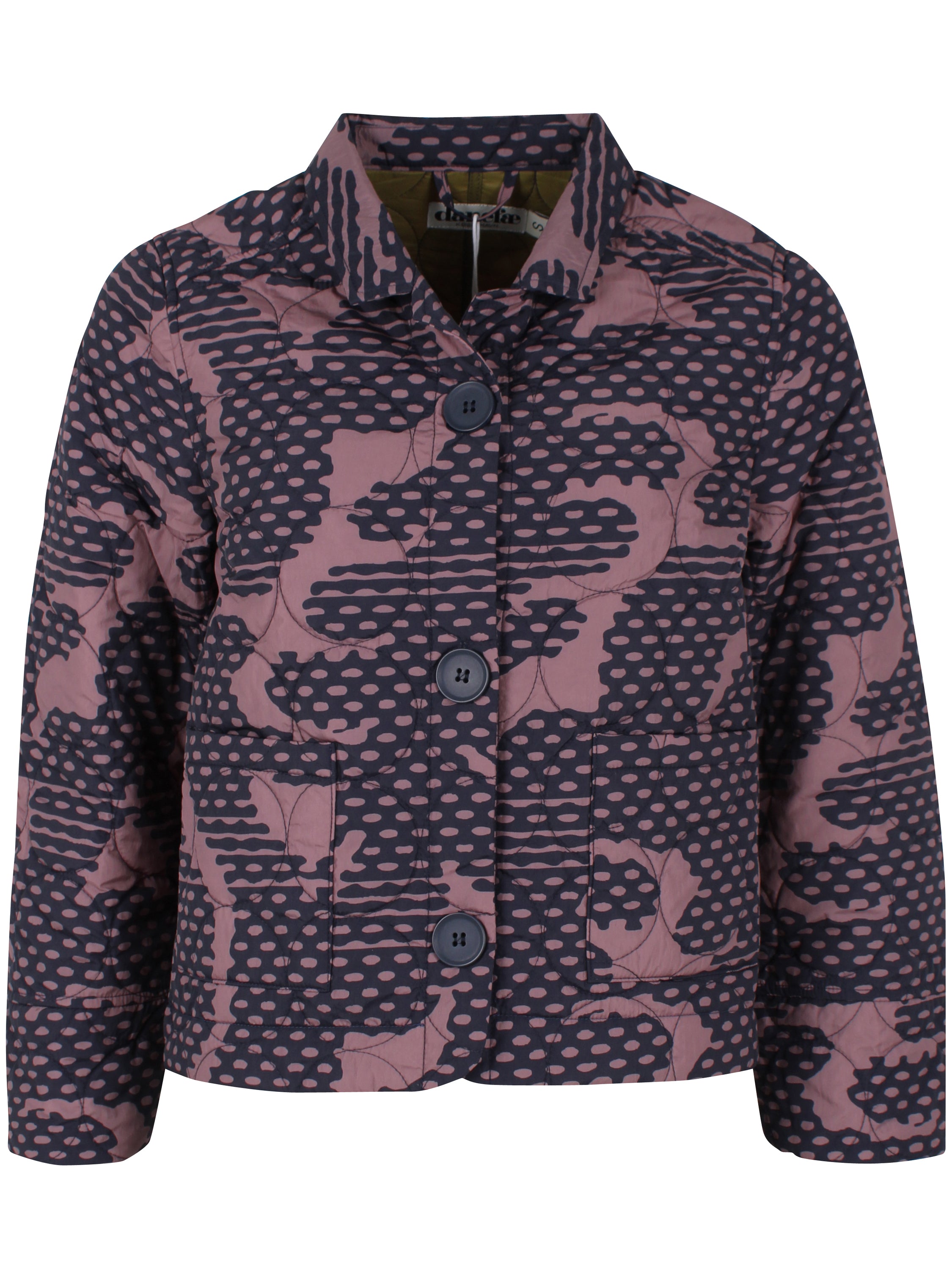 Flot quiltet termoblazer til kvinder-8