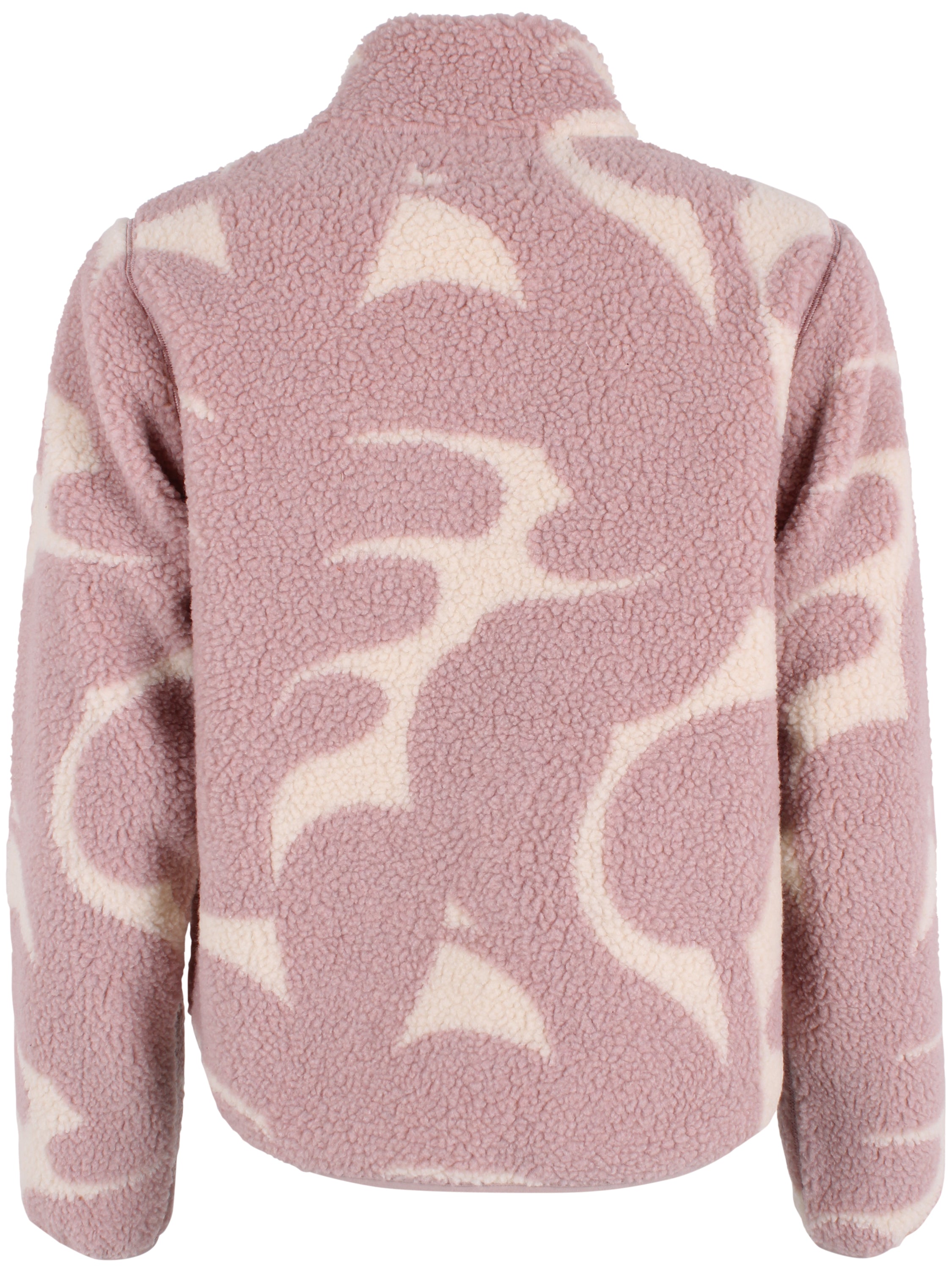 Lækker mønstret fleecejakke til kvinder