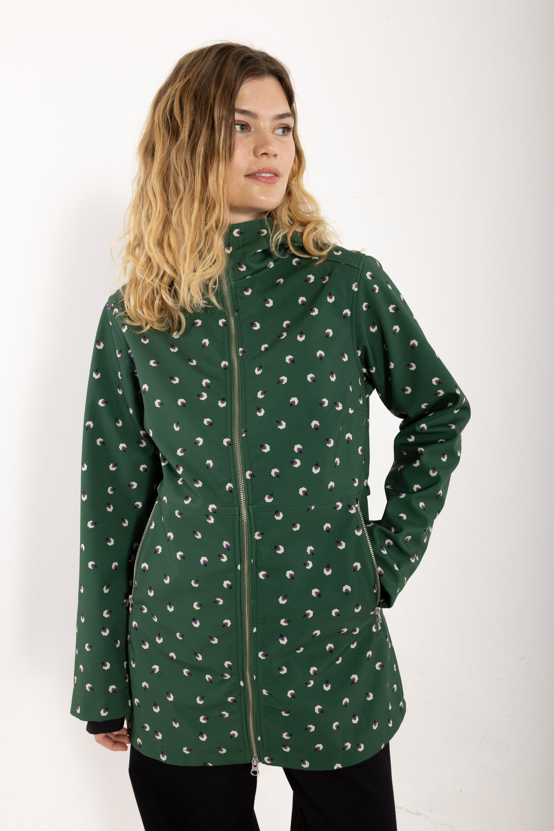 Danelandscape Softshell Jacket Dark Pine LILFLUFFERS