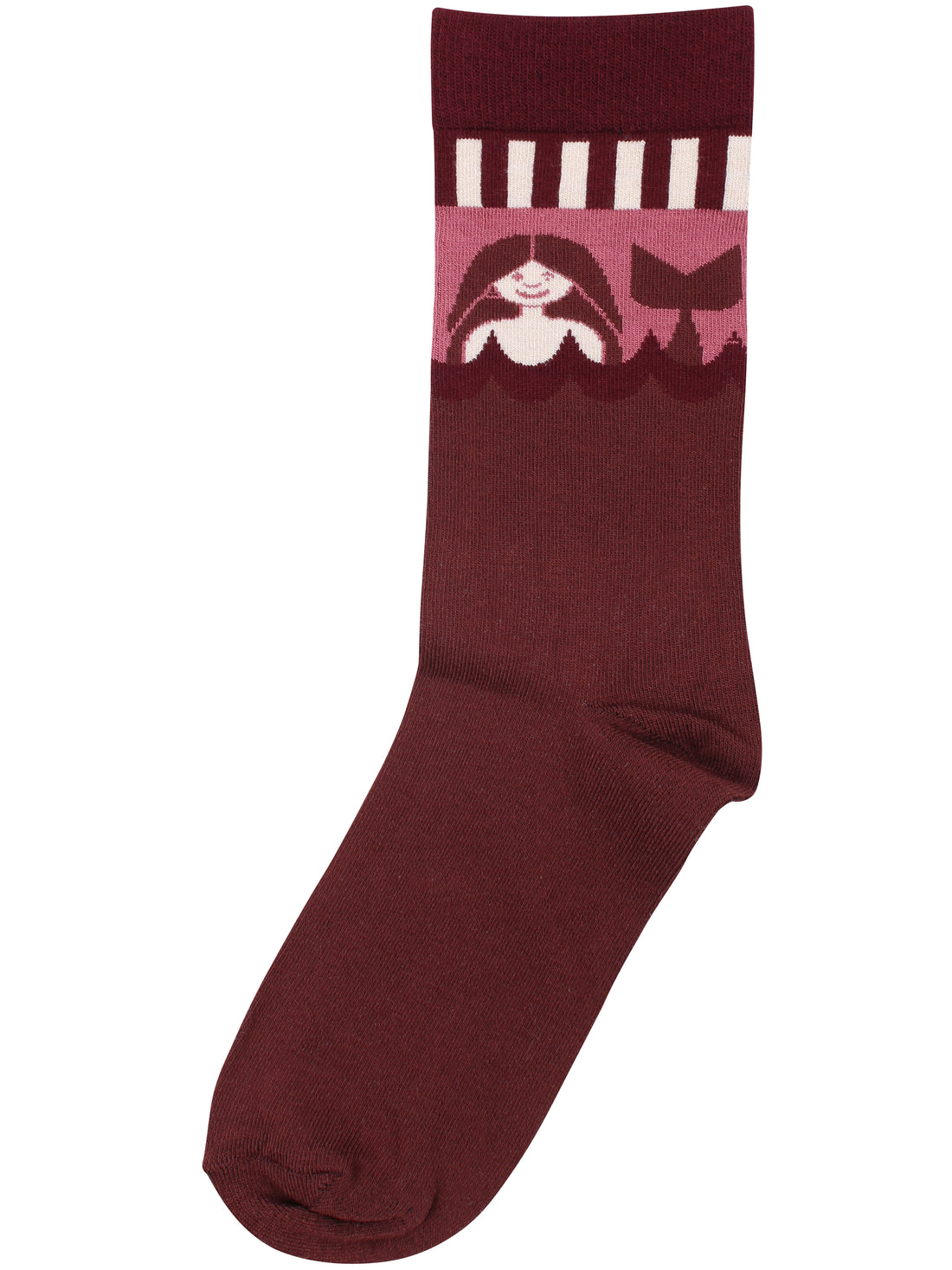 Danelegacy Socks Dark Wine HAVFRUE