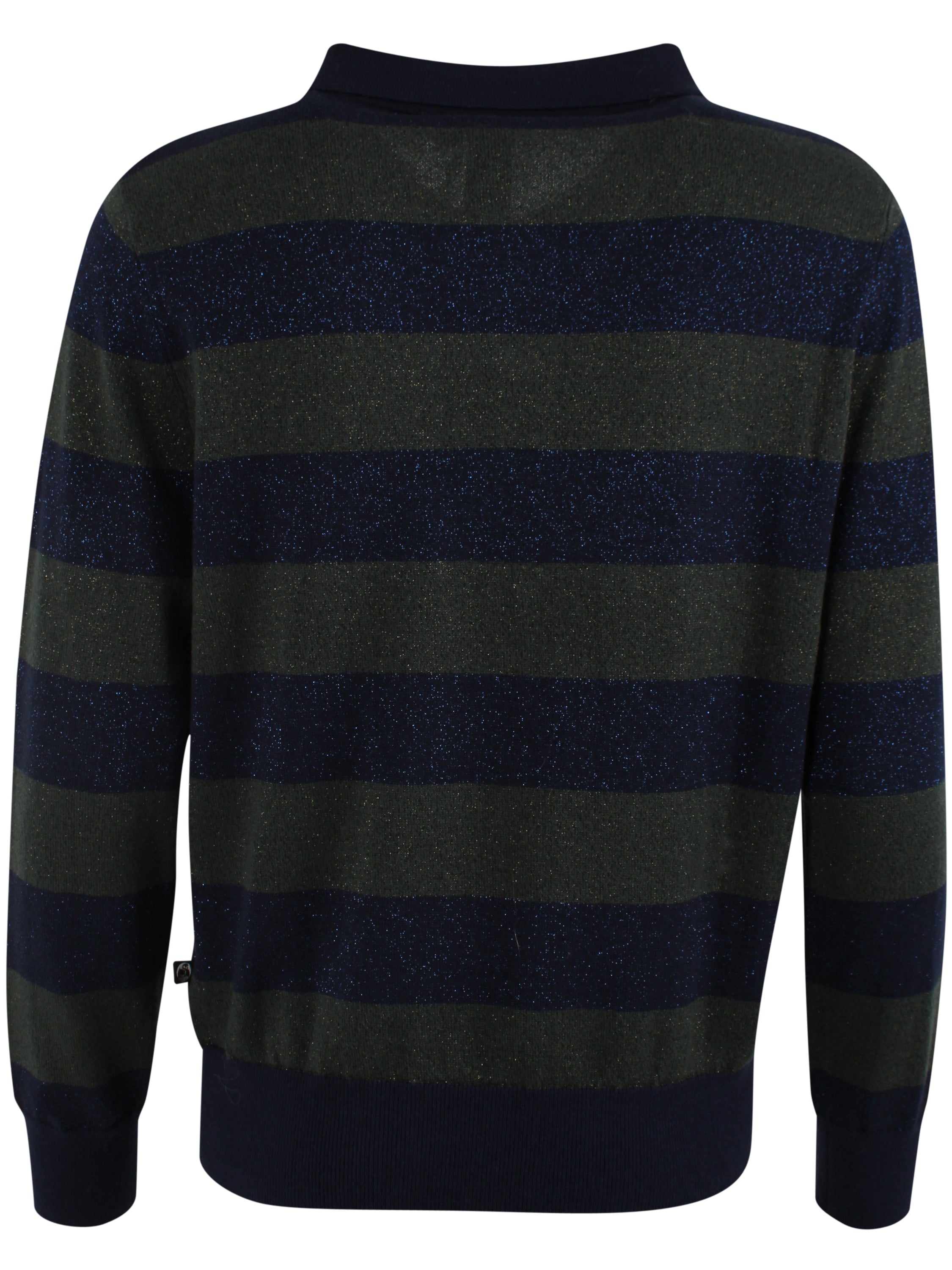 Danepetit Four Wool-Mix Glitter Sweater Dark Navy/Dark Army