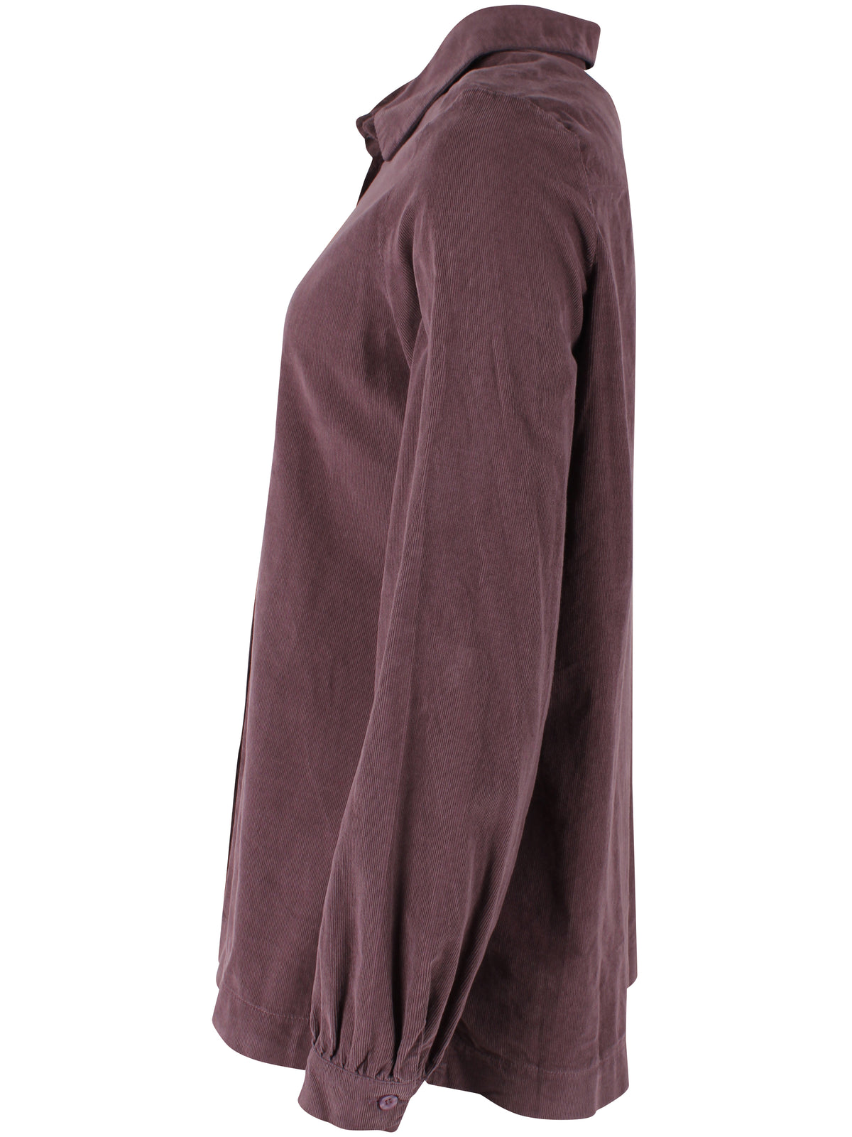 Danerosemary Cord Shirt Grey Plum