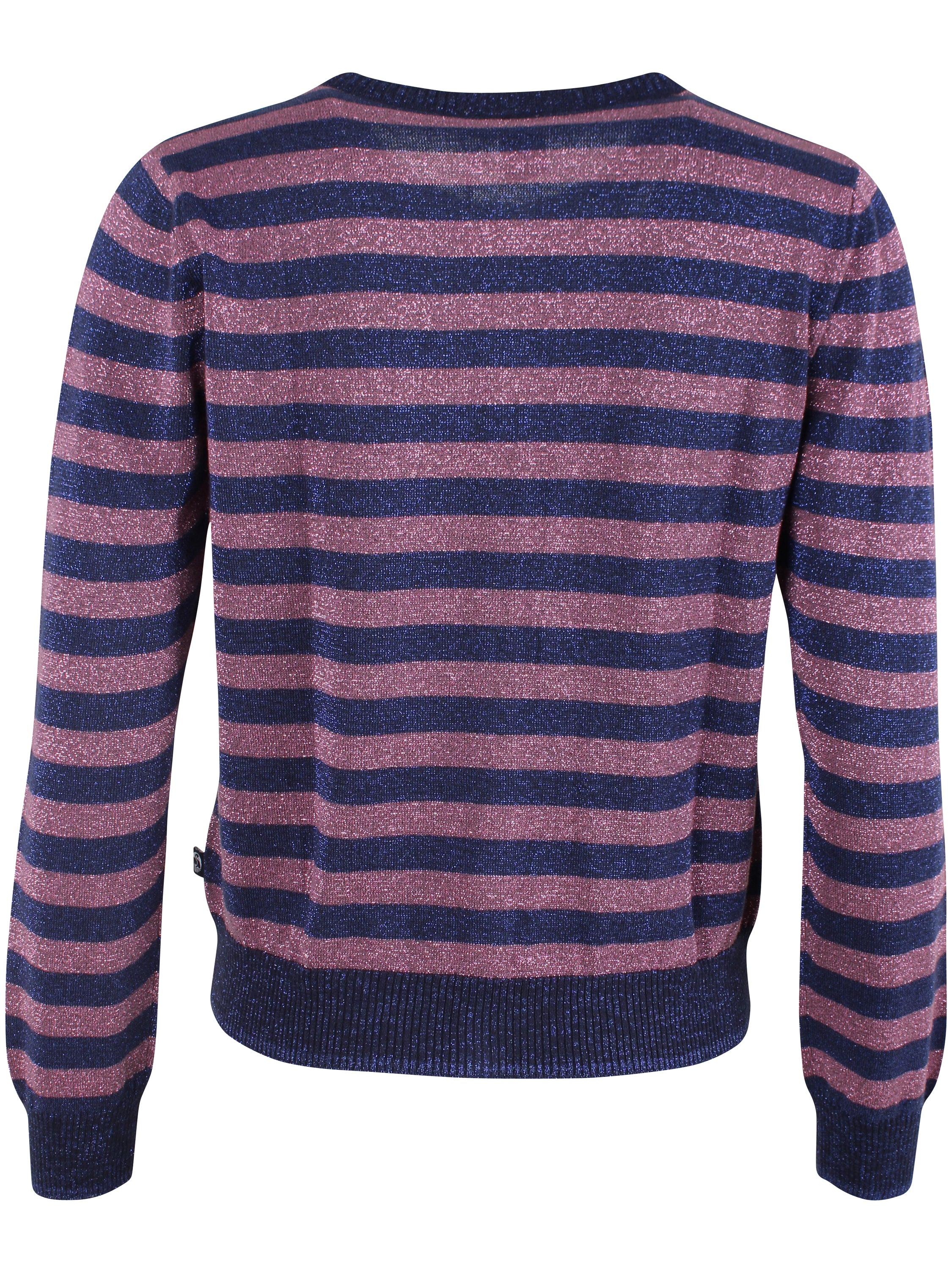 Danesaga Glitter Cardigan Dark Navy/Grey Plum