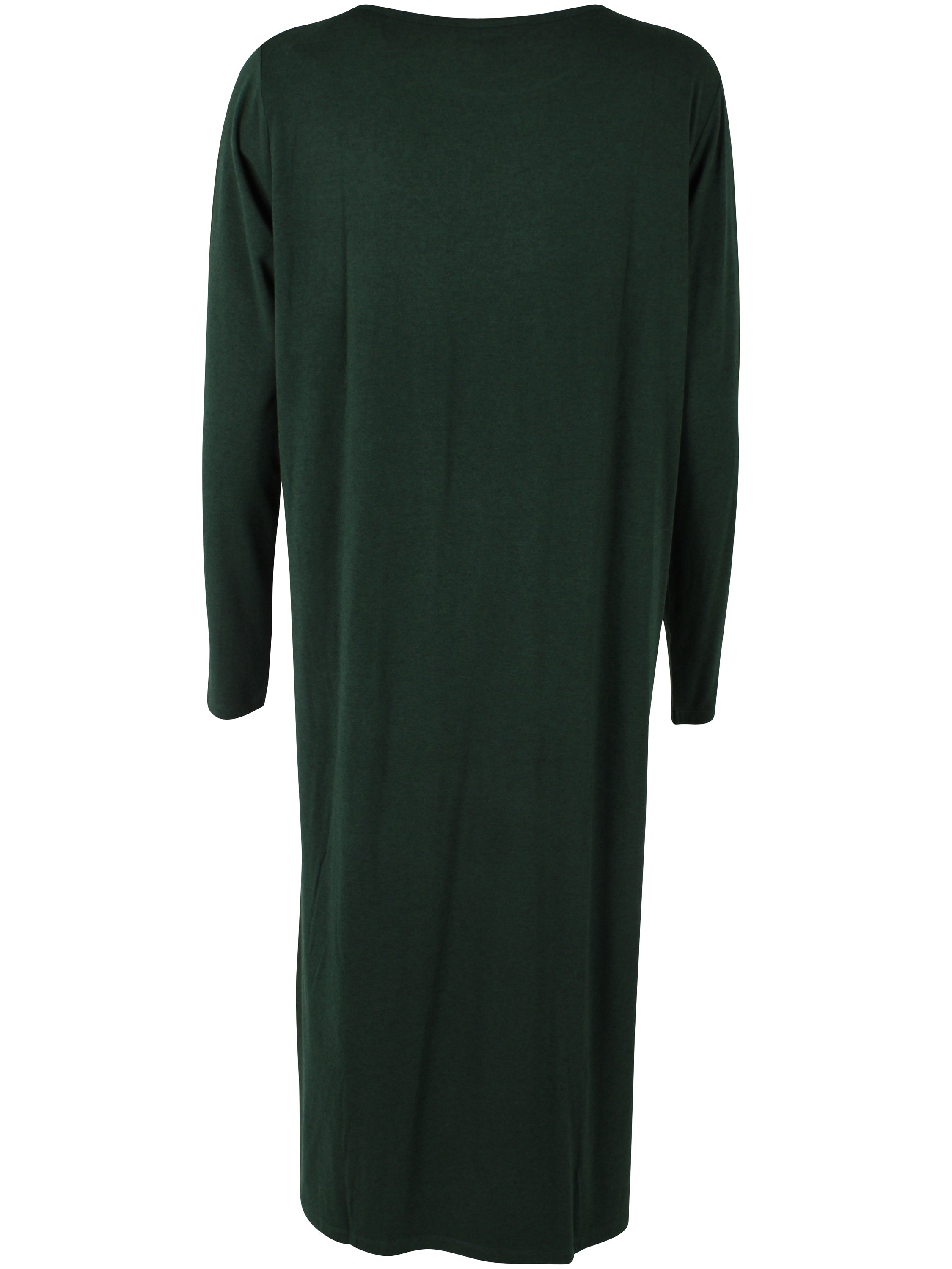 Danesweet Wool LS Dress Dark Forest