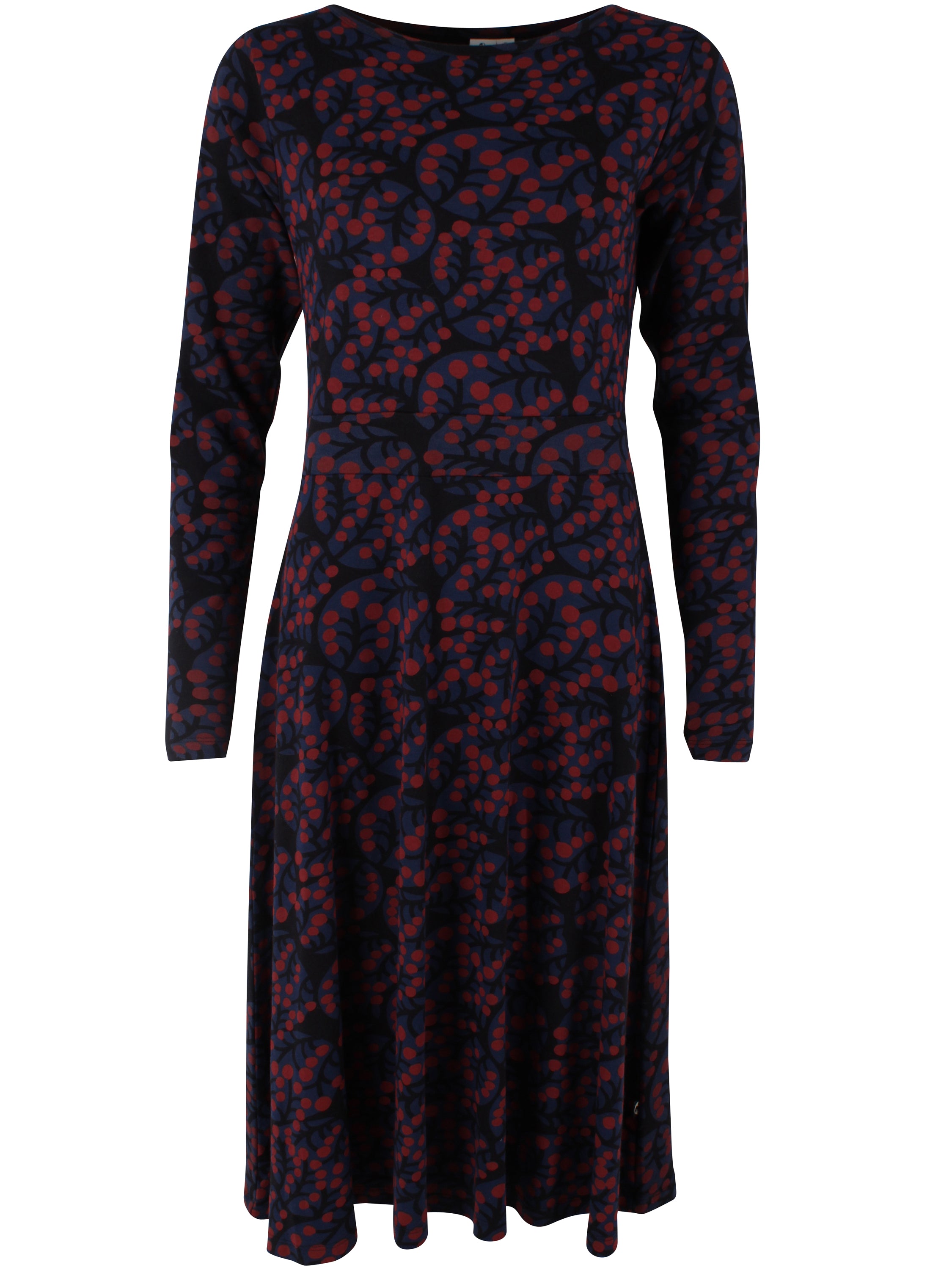 Daneviborg LS Interlock Dress Black MACRO MICRO