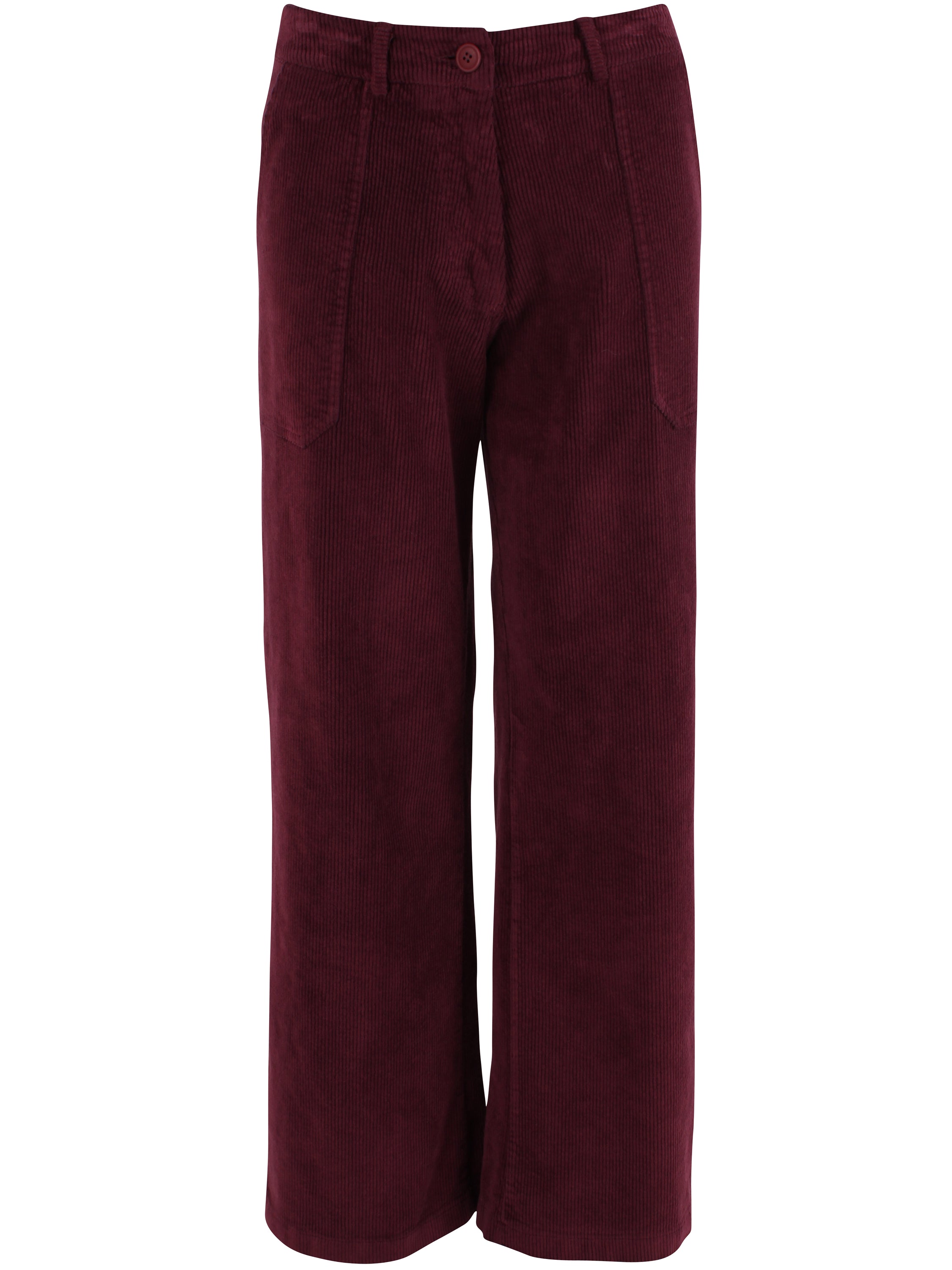 Daneplanet Cord Stretch Pants Dark Cherry