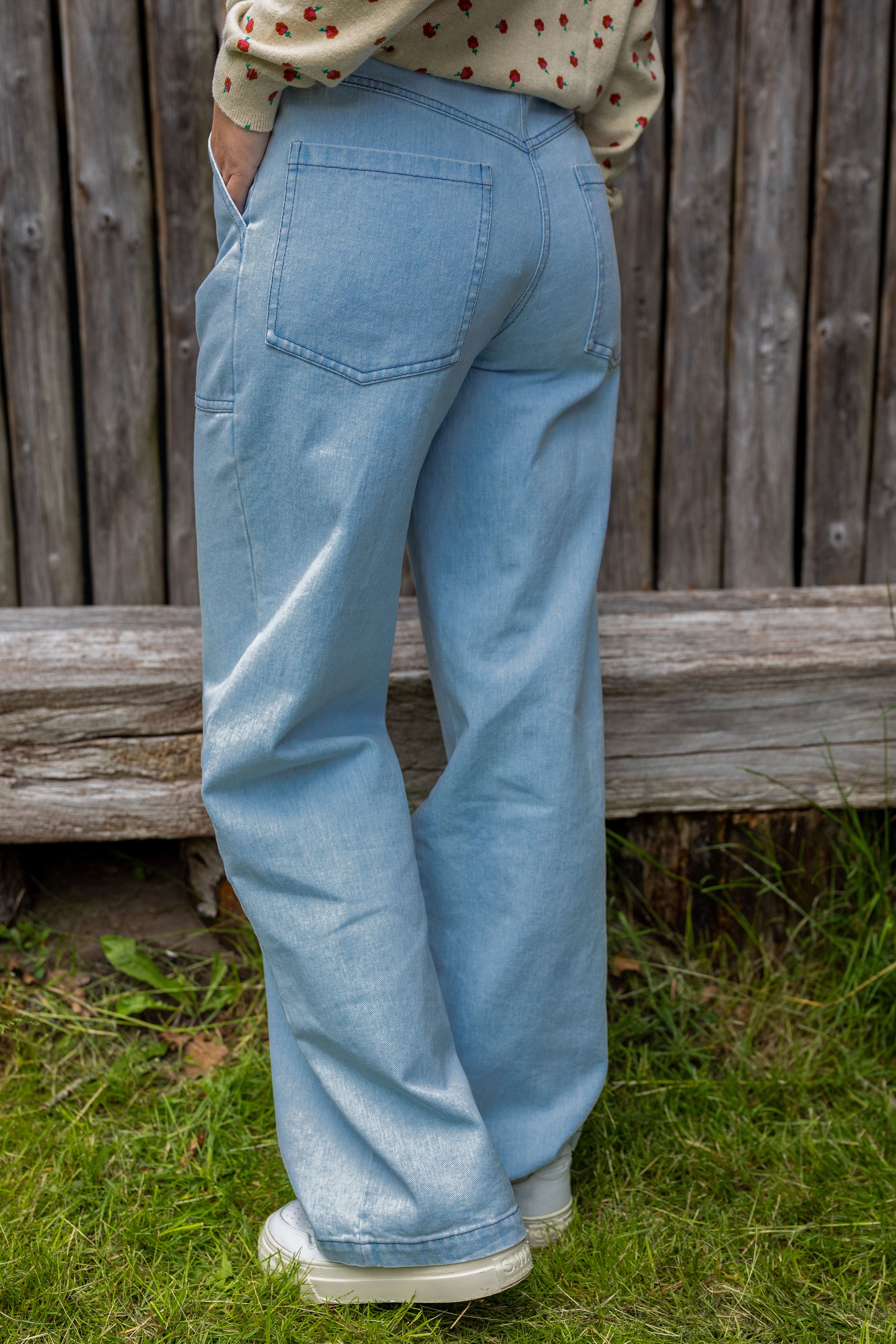 Daneworld Denim Pants Light Blue