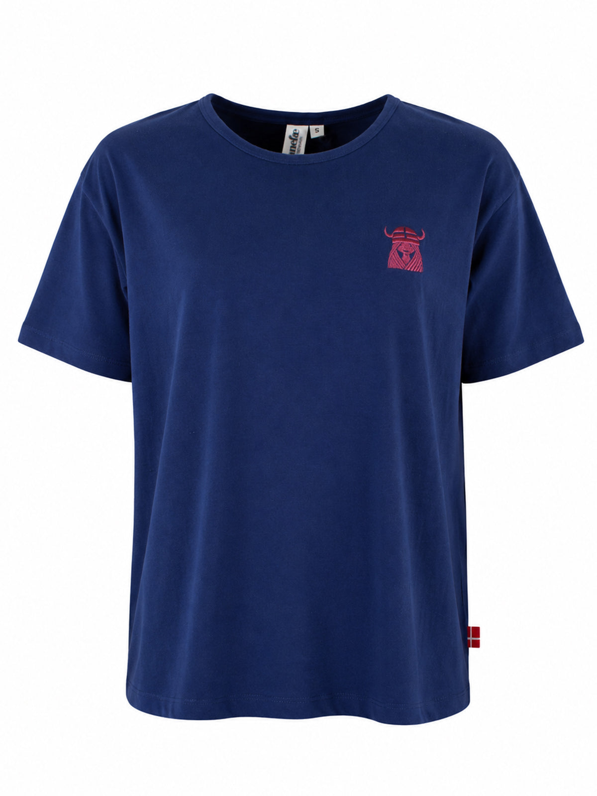 Danebasic Boxy Tee Dark Blue FREJA