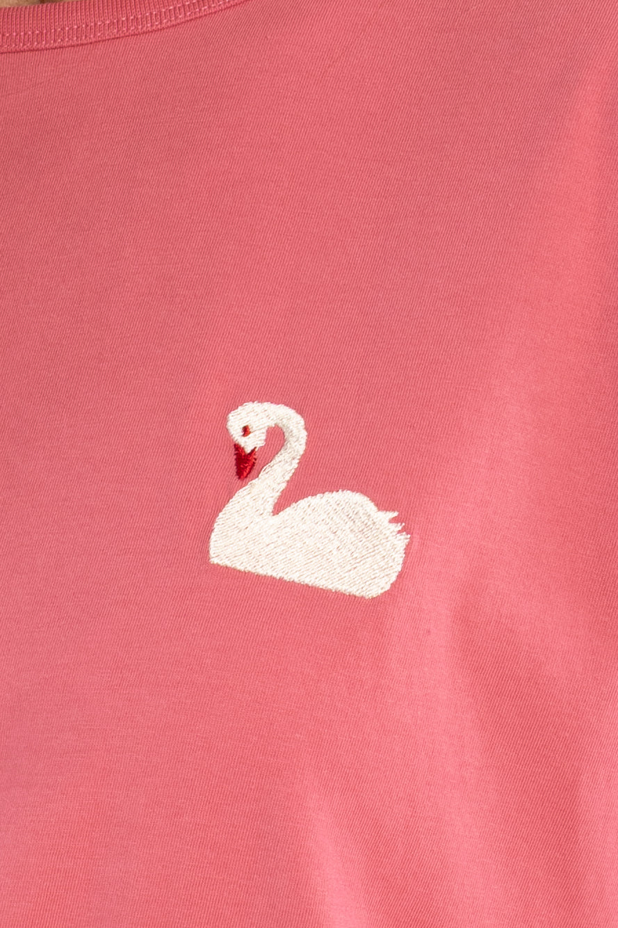 Danebasic Boxy Tee Soft Cherry SVANE