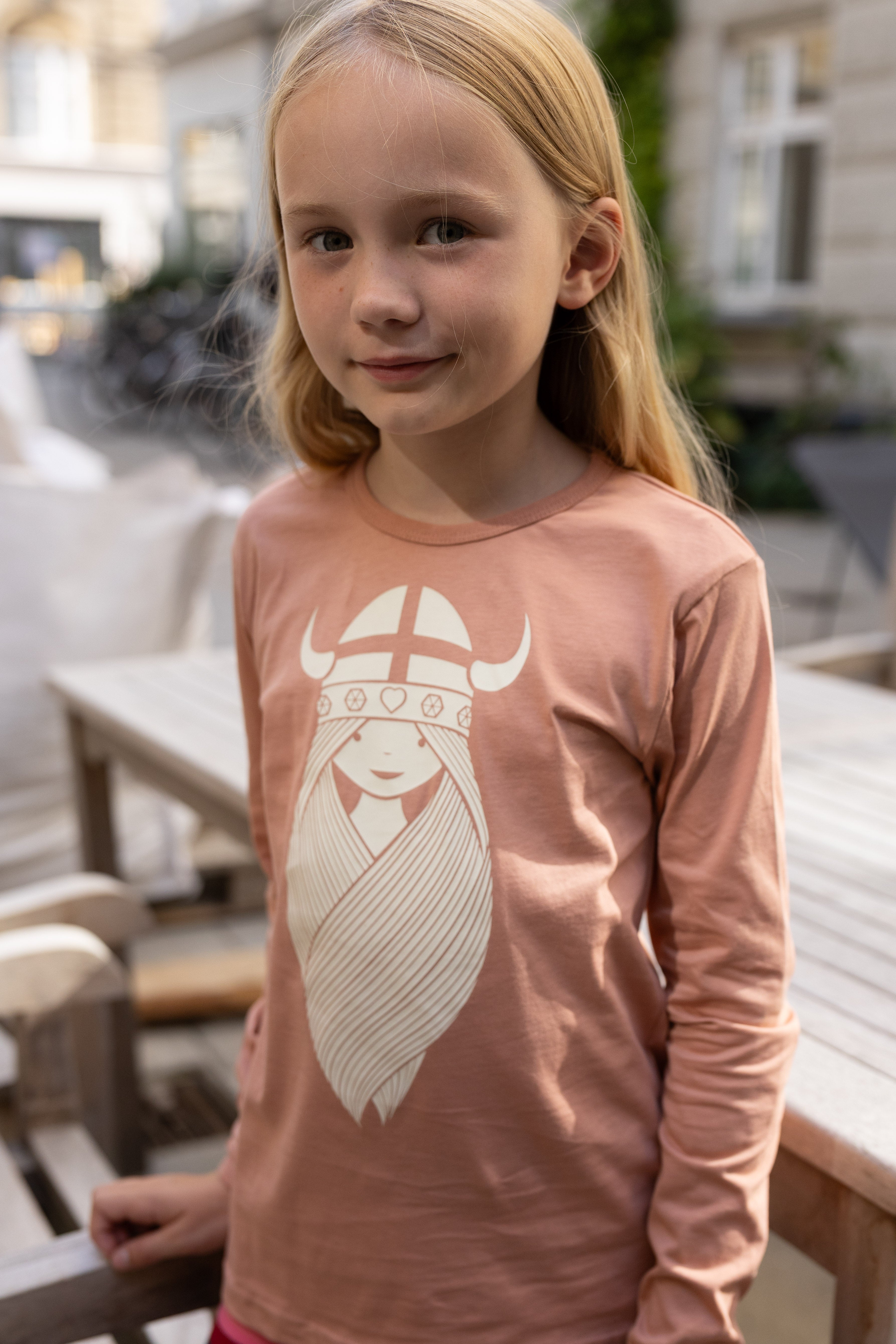 Danebasic Longsleeve Rose Beige FREJA