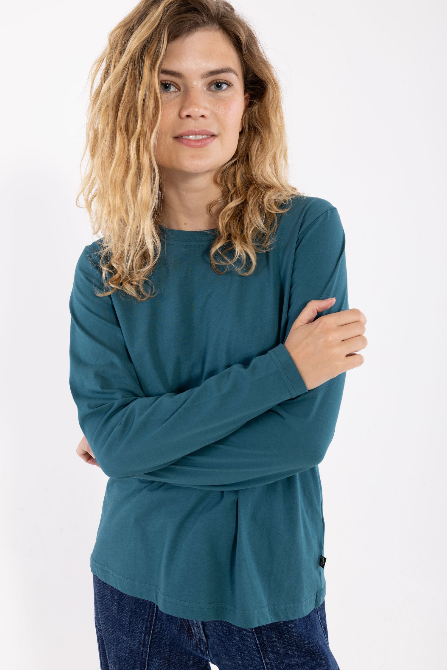 Danebasic Merry LS Tee Dk Slate