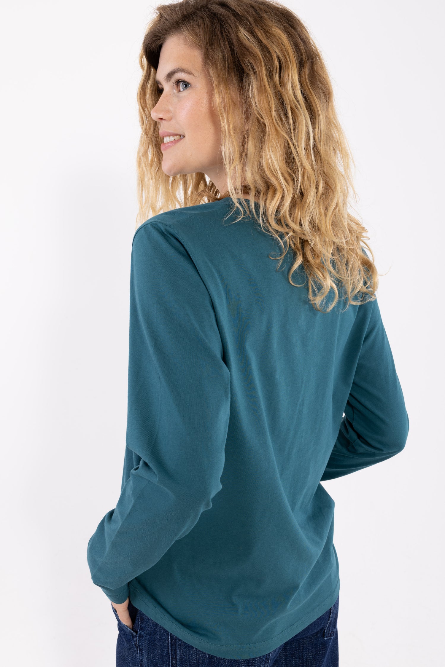 Danebasic Merry LS Tee Dk Slate