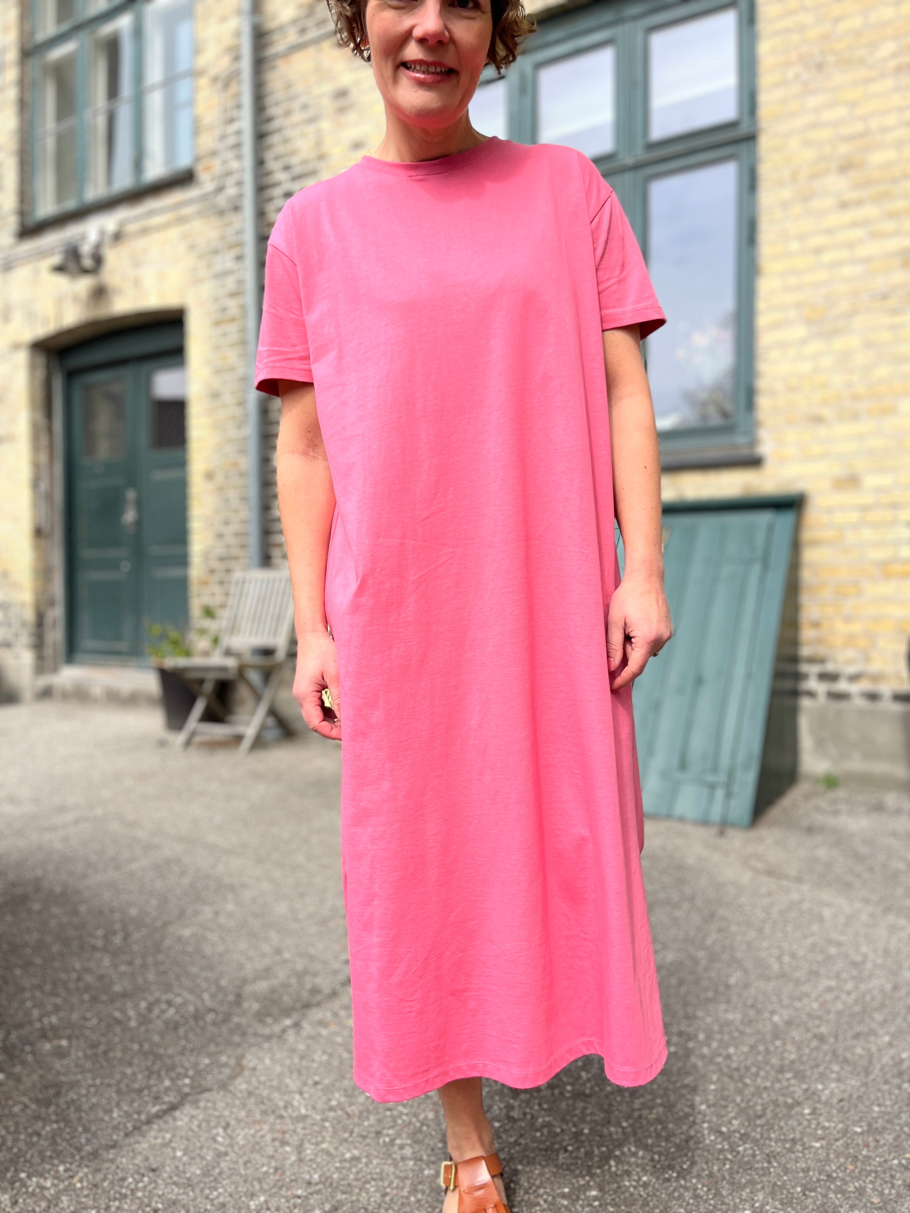 Danebasic Sweet Dress Soft Cherry