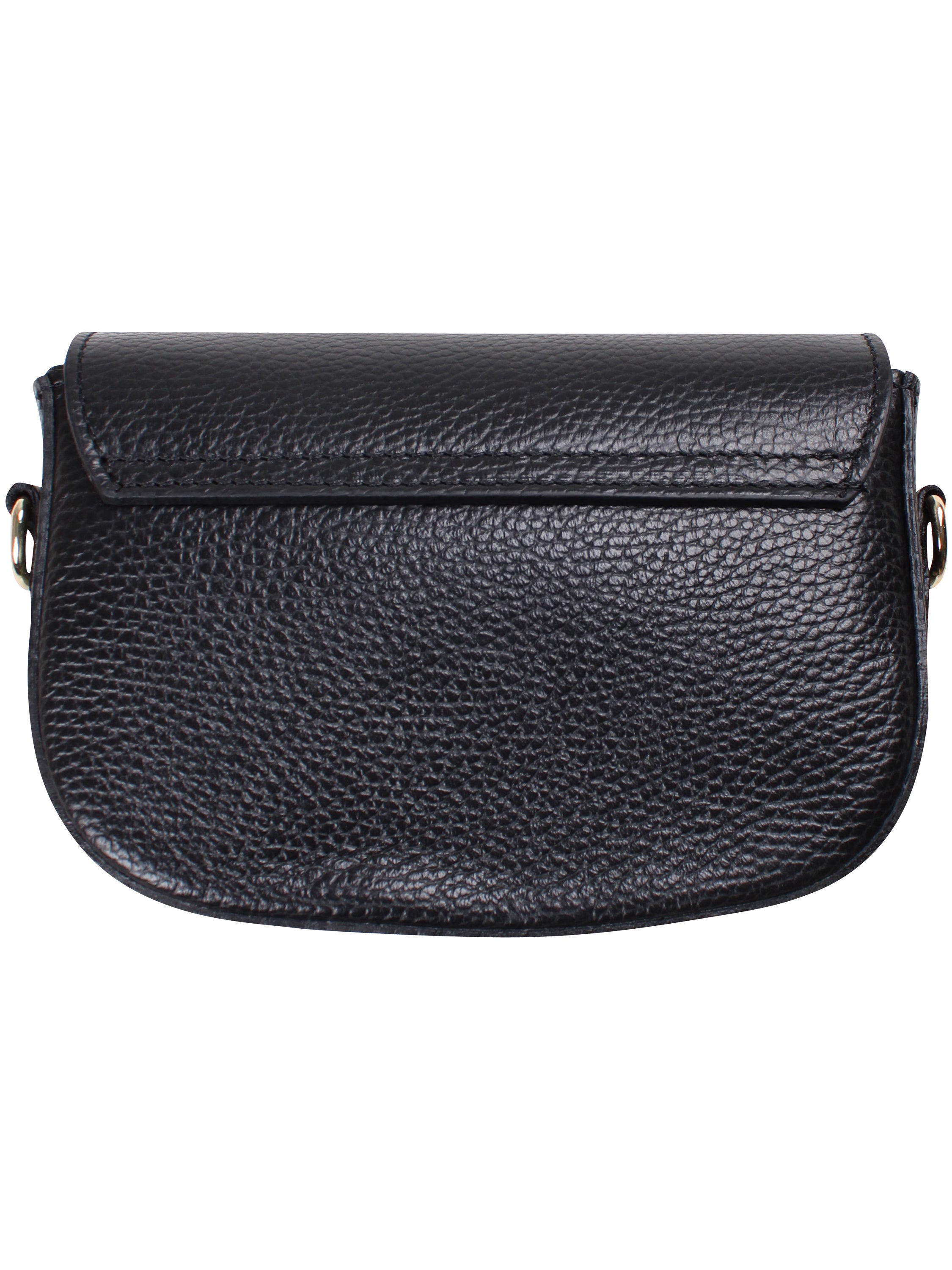 Danebernadotte Leather Shoulder Bag Black