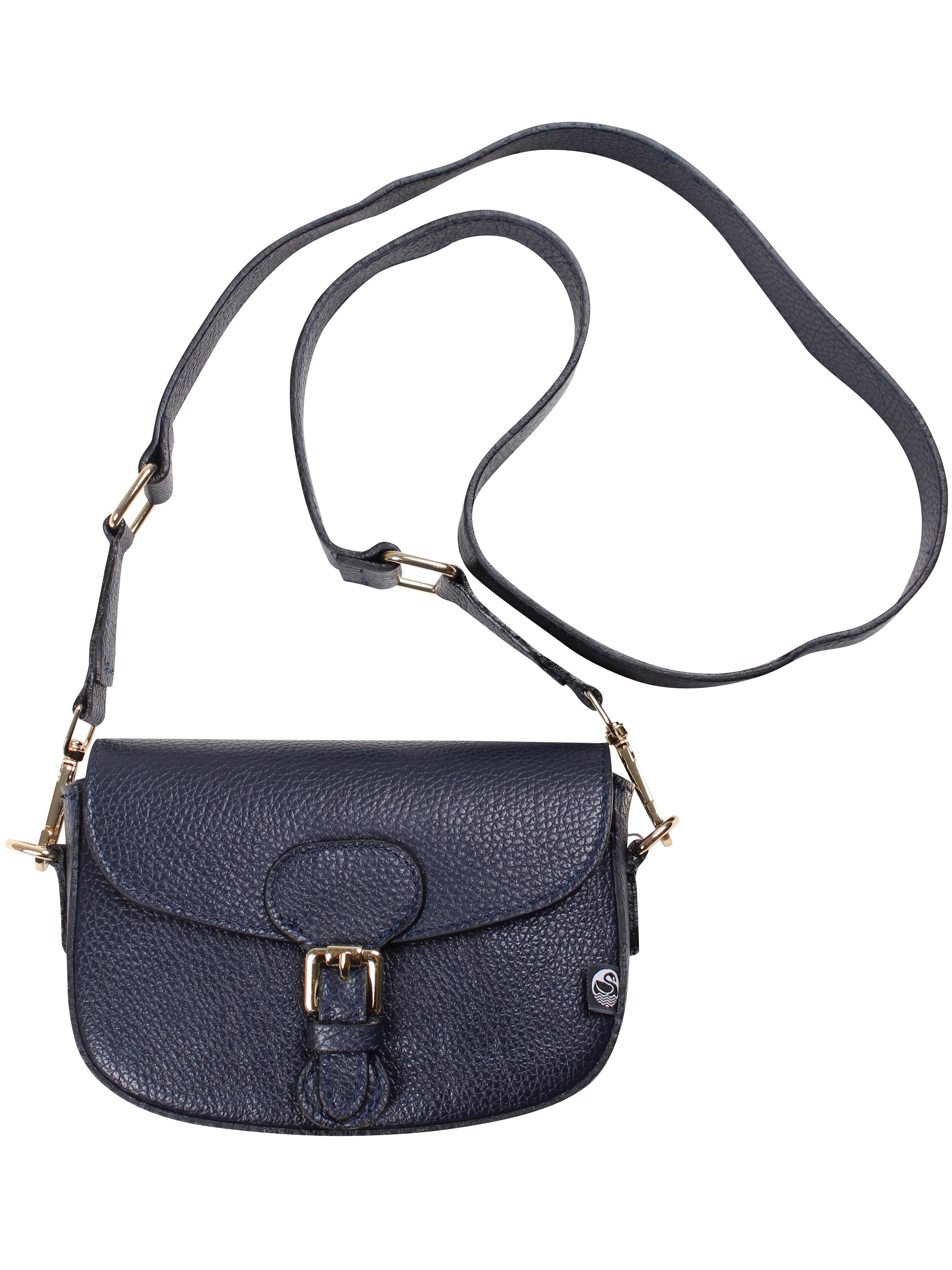ESS - Danebernadotte Leather Shoulder Bag Dark Navy