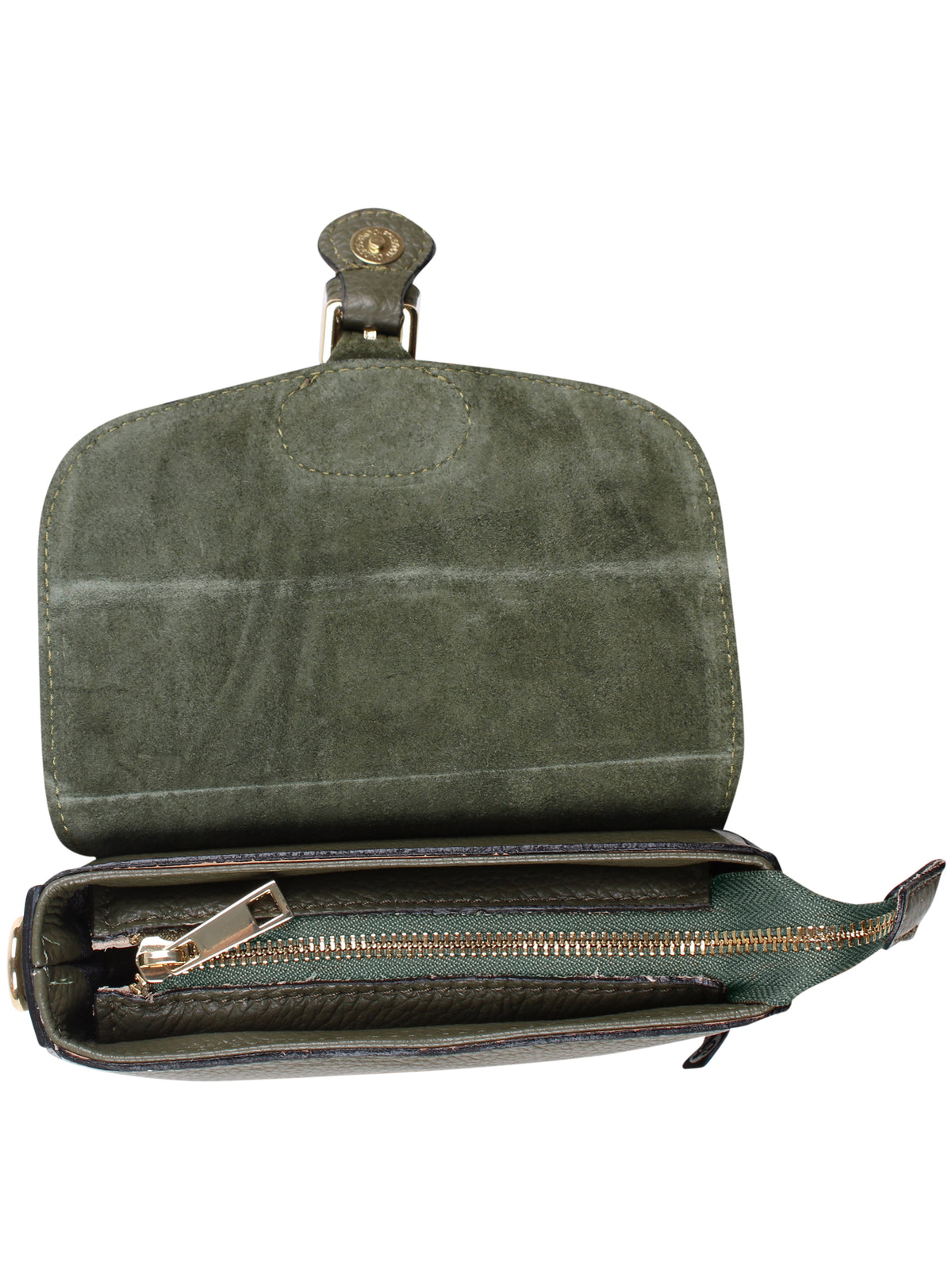 ESS - Danebernadotte Leather Shoulder Bag Dk Army test