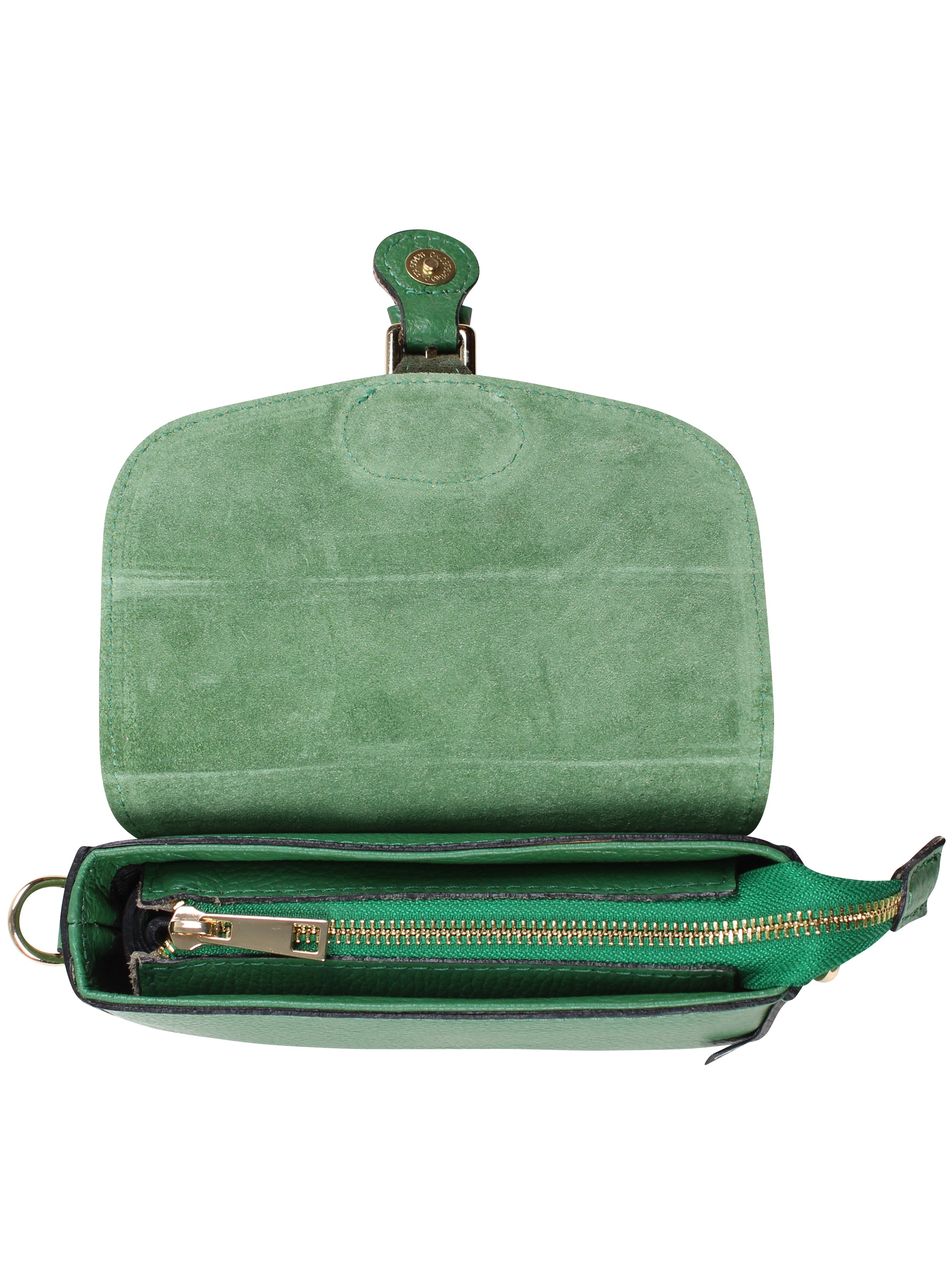 Danebernadotte Leather Shoulder Bag Green