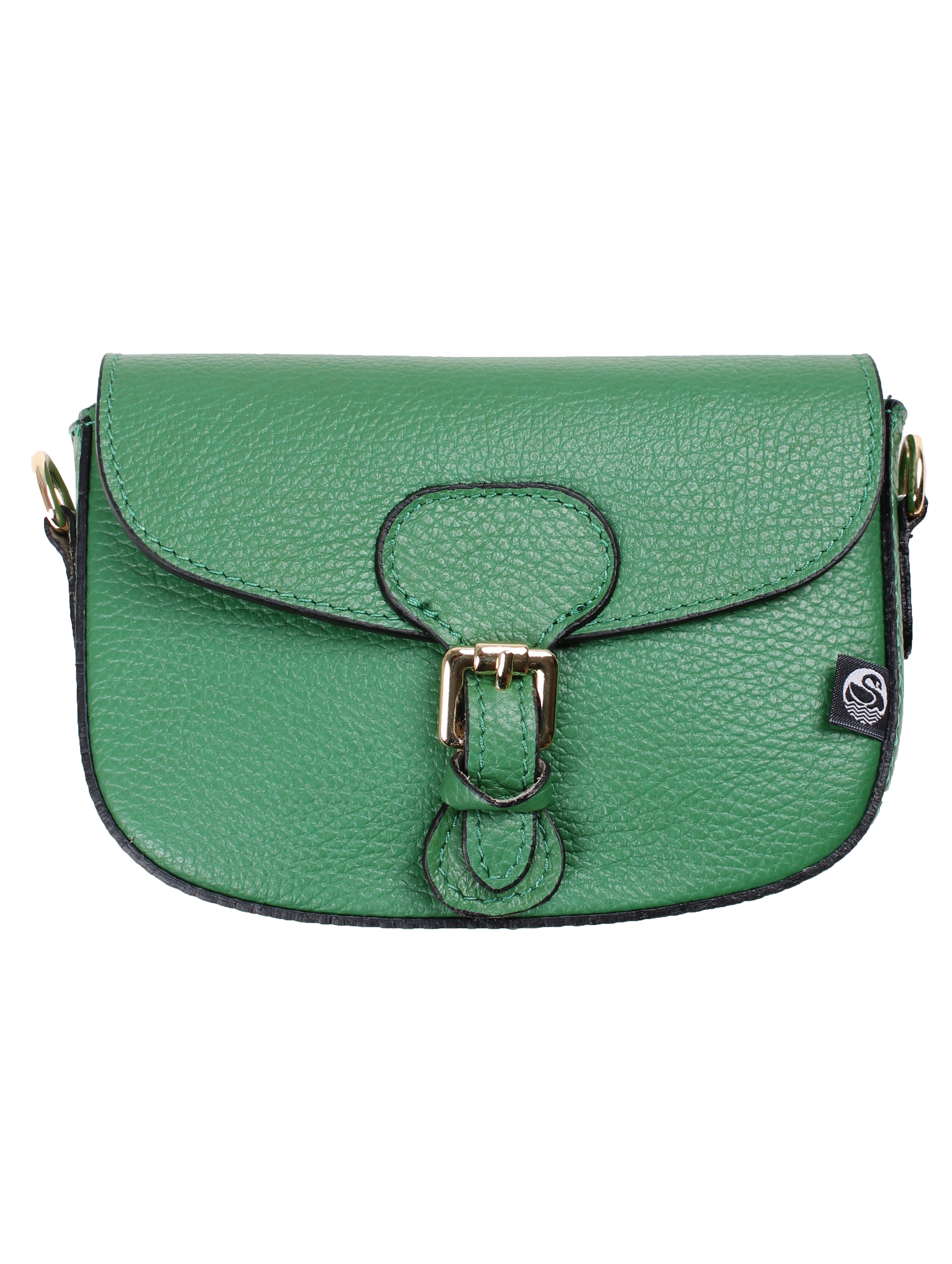 Danebernadotte Leather Shoulder Bag Green