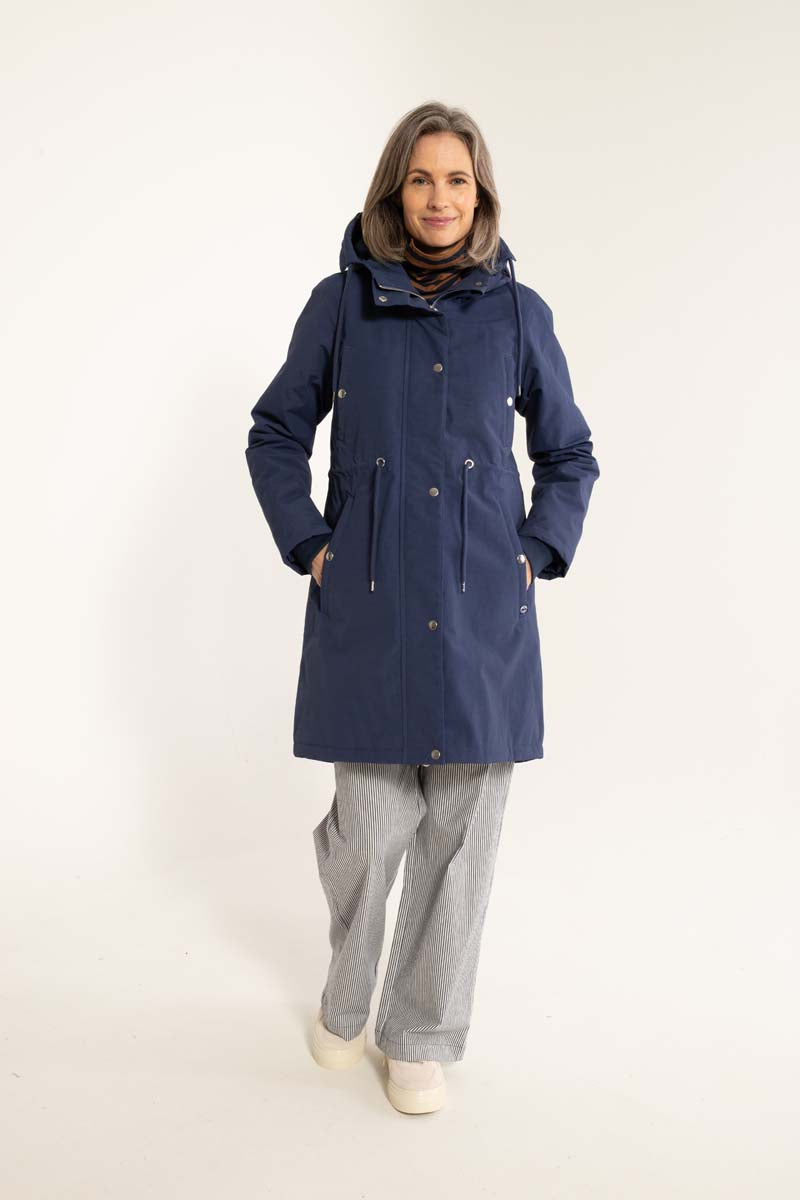 Danenora Winter Parka Grey Marine