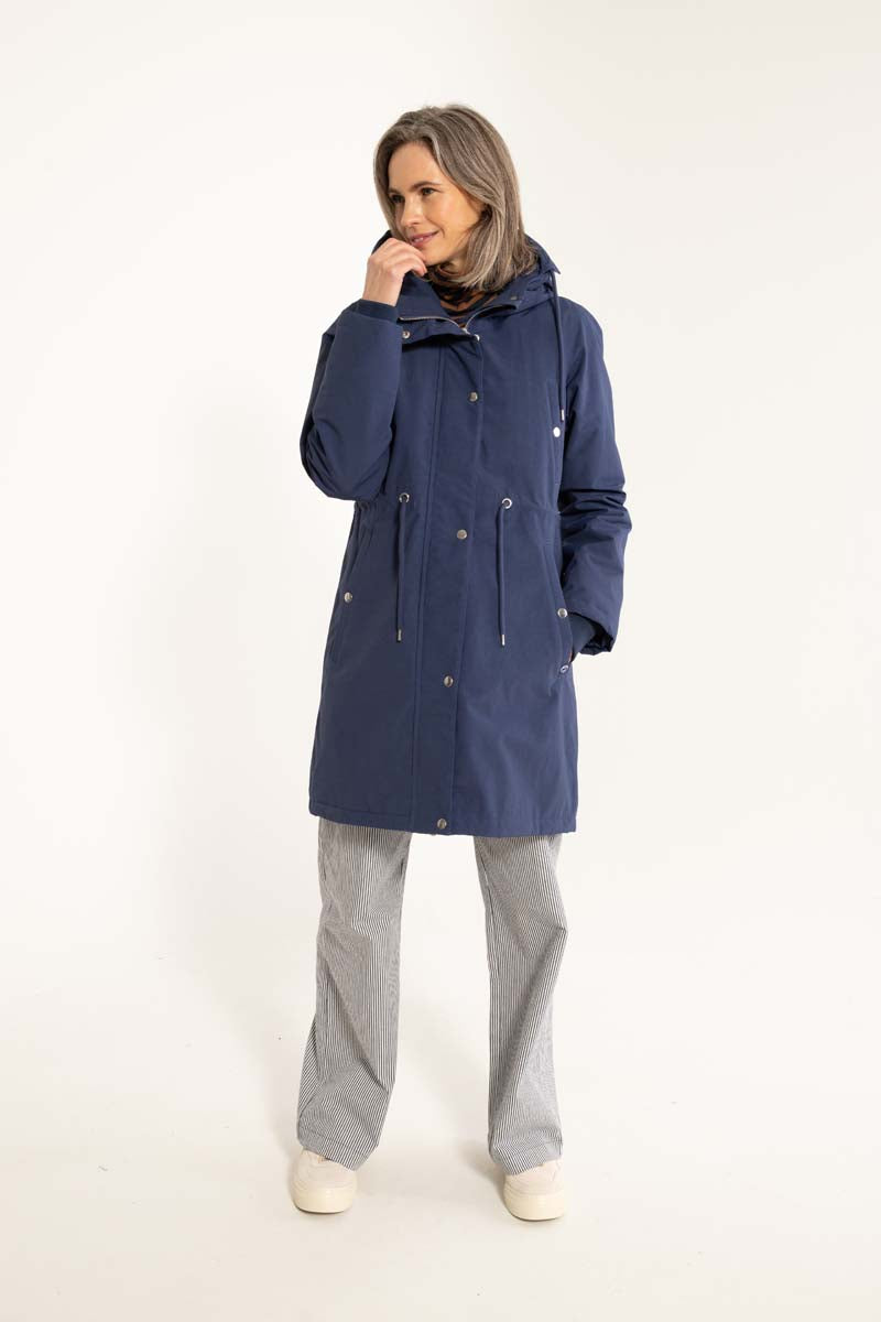 Danenora Winter Parka Grey Marine