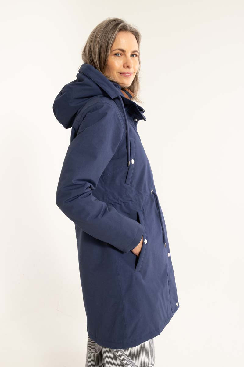 Danenora Winter Parka Grey Marine