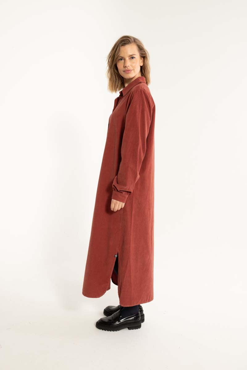 Danepippi Cord Dress Swedish Red