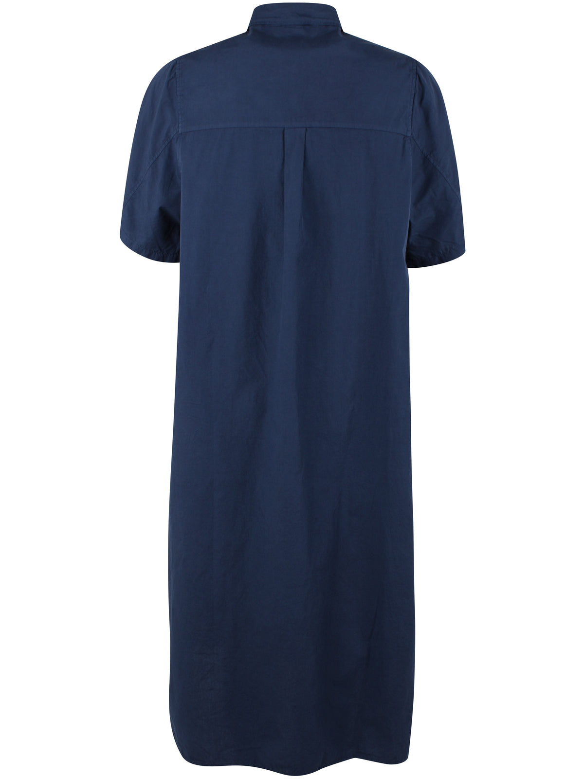 Danefolk Smooth Poplin SS Dress Dark Navy Blue