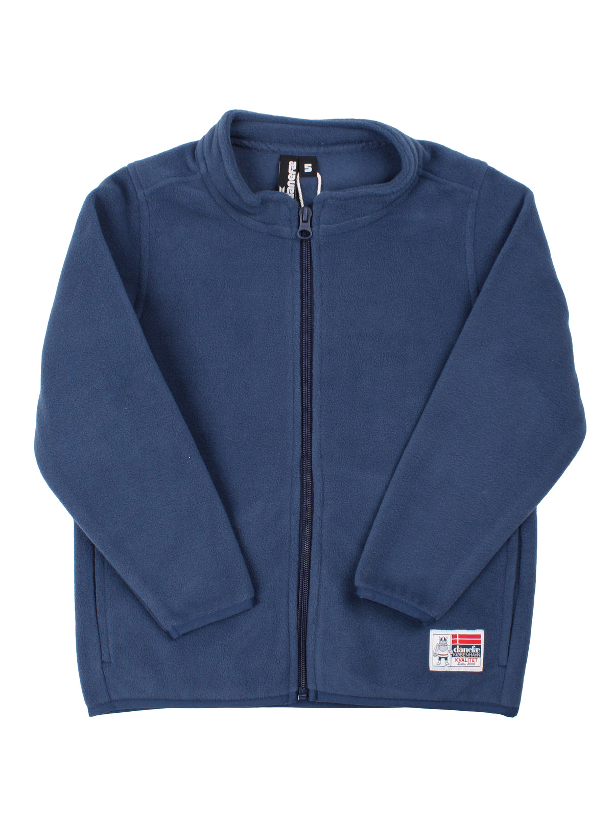Danegrisling Polar Fleece Zip-Up Dark Grey Blue