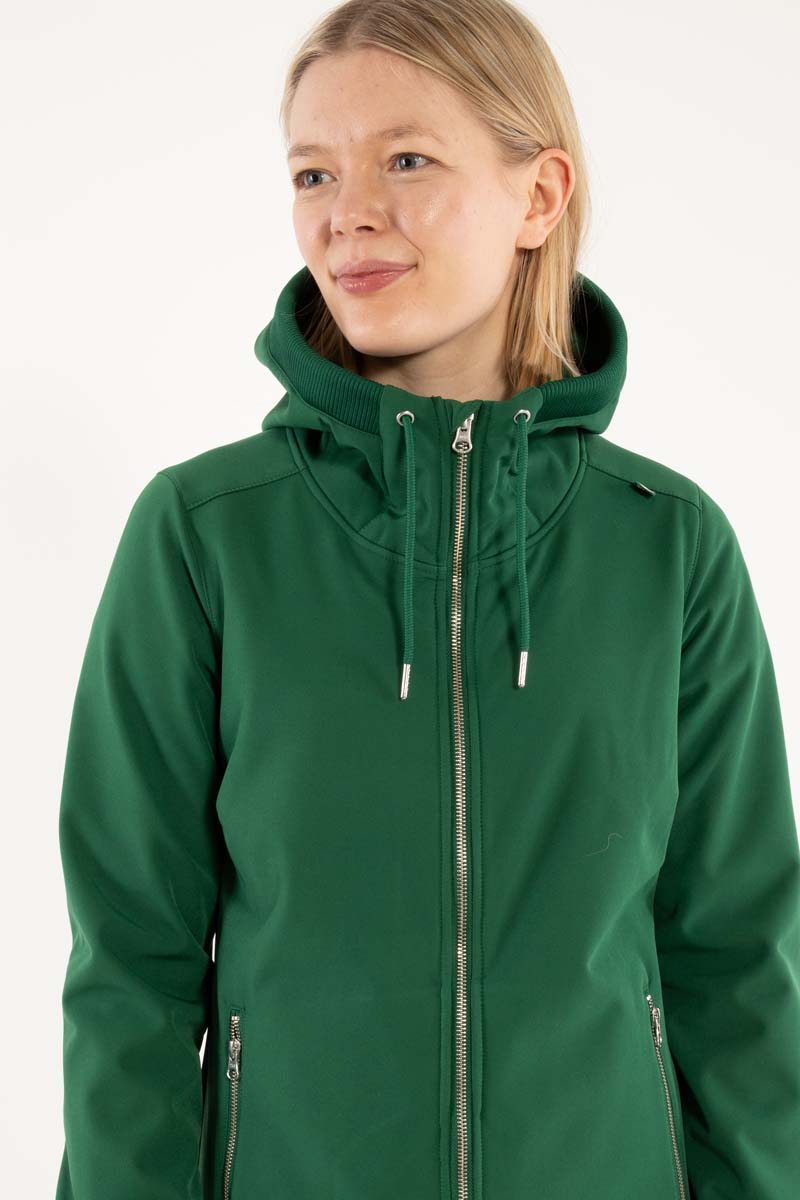 Danejane Softshell Dk Pine