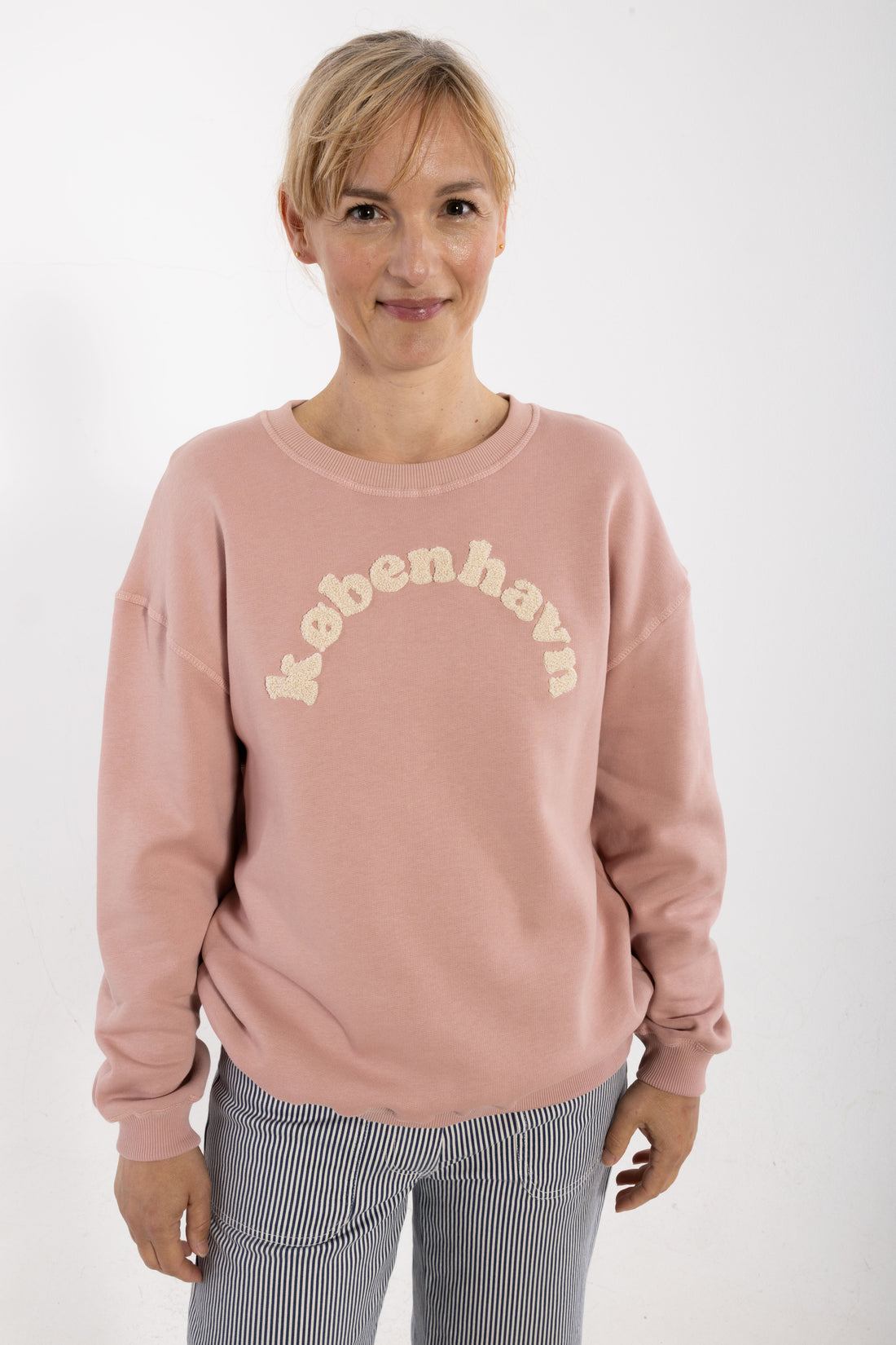 Danekøbenhavn Moleton Sweat Gentle Rose