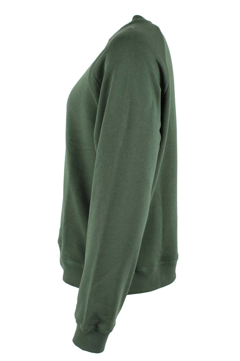 Mørkegrøn sweatshirt til kvinder
