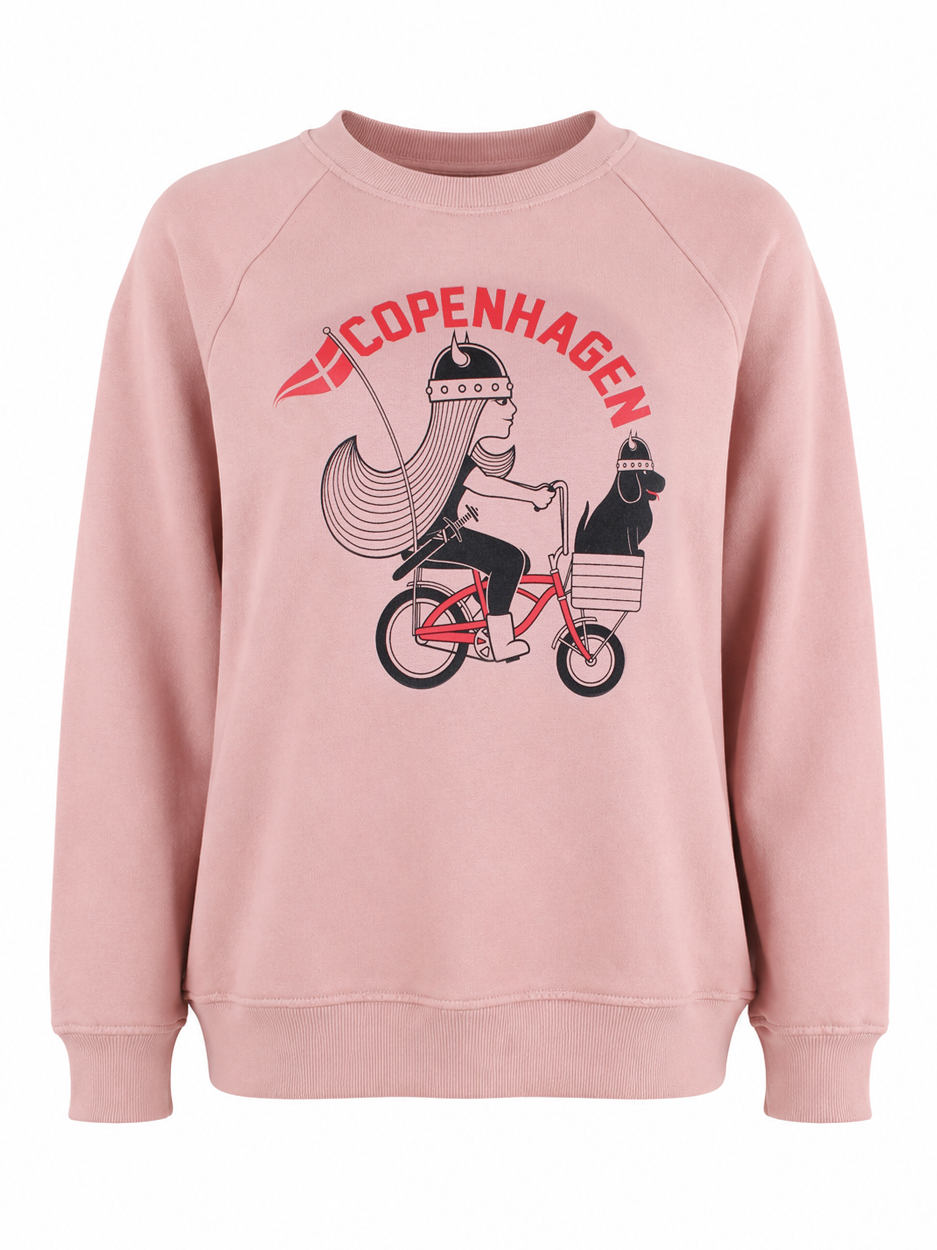 Danemama Moleton Sweat Gentle Rose Cruiser Freja