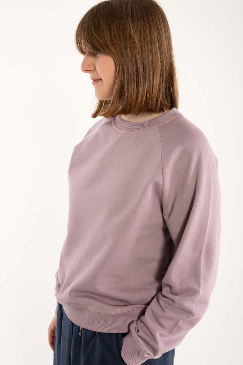 Lys Lilla Sweater til Dame